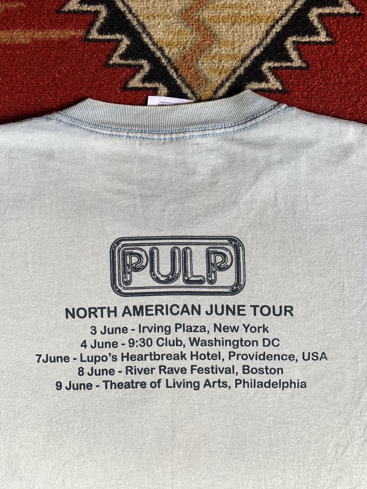 Band Tees Pulp North American Tour Size US M / EU 48-50 / 2 - 5 Thumbnail