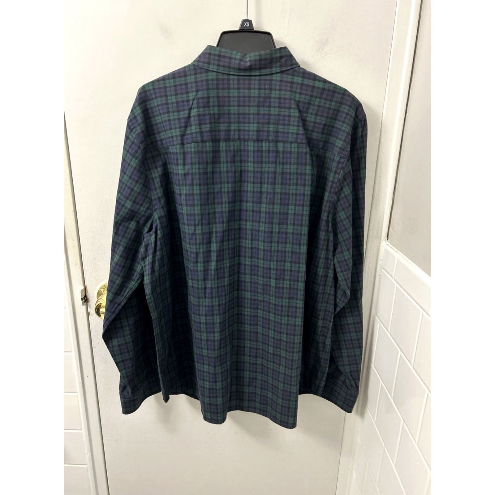 Ralph Lauren Lauren Ralph Lauren Shirt Mens XL Green Purple Plaid Button Down L/S Oxfor d Flannel Size US XL / EU 56 / 4 - 7 Thumbnail