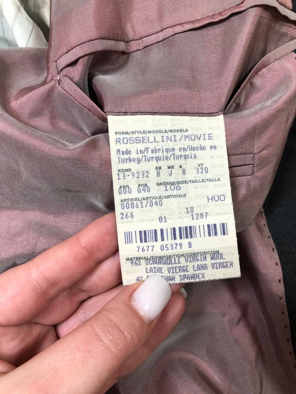 Hugo Boss Luxury Hugo Boss Wool Blazer Rpp $850 Size US XXL / EU 58 / 5 - 3 Thumbnail