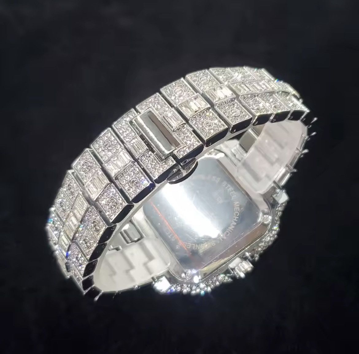 Other Luxury Diamond Watch Men Size 34 - 4 Thumbnail
