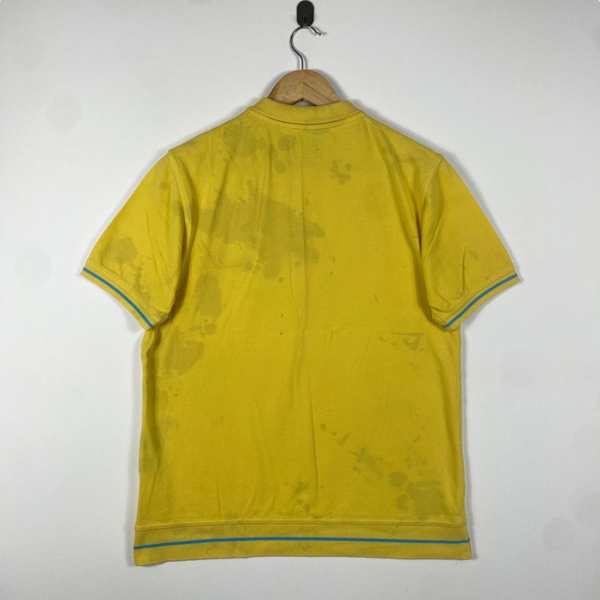 Stussy × Vintage Vintage 00's STUSSY Small Embroidery Logo Stains Polo Shirt Size US M / EU 48-50 / 2 - 5 Thumbnail