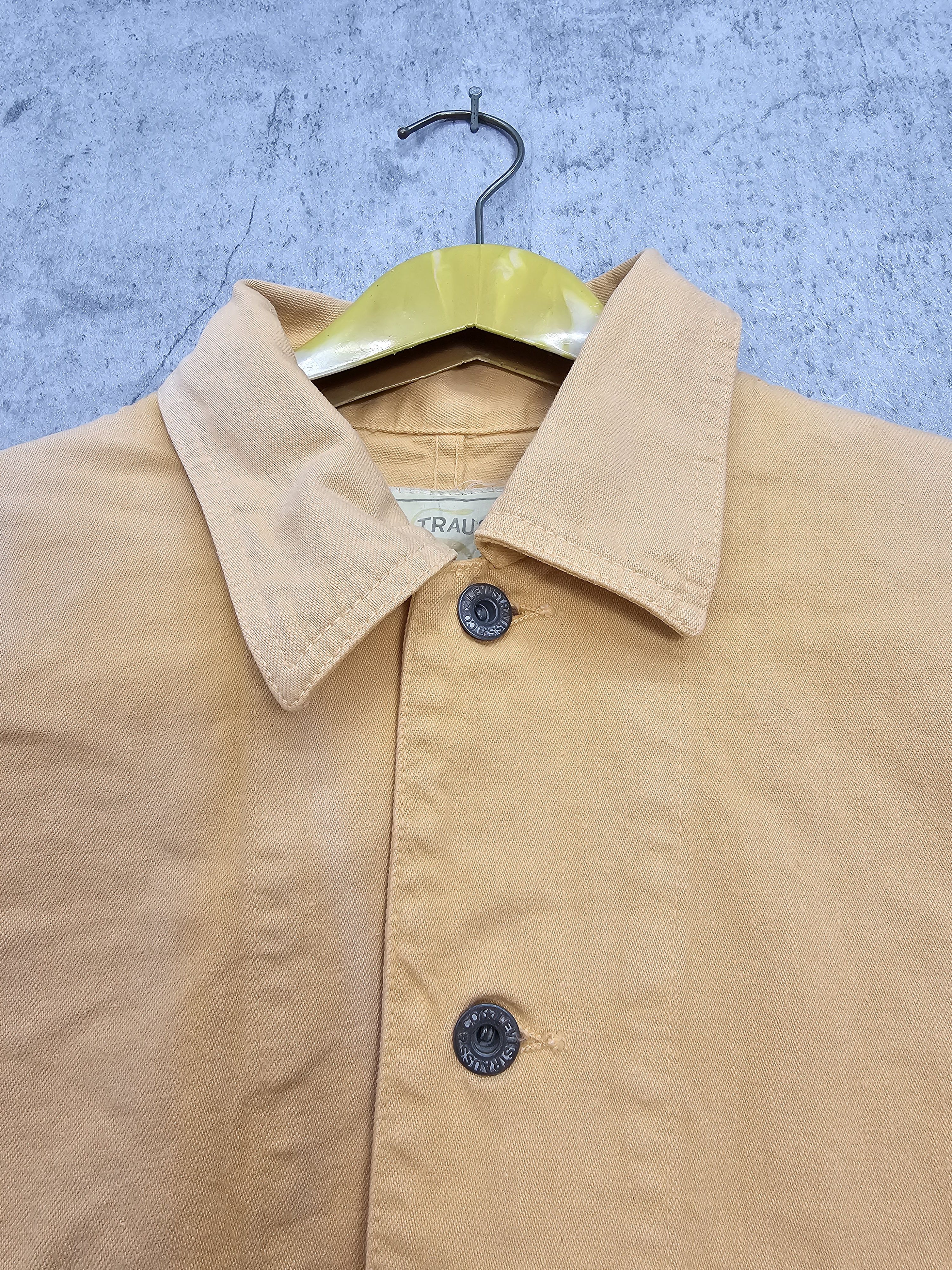 Levi's Vintage LEVIS Faded Workwear Orange Button Up Jacket J0060 Size US M / EU 48-50 / 2 - 8 Thumbnail