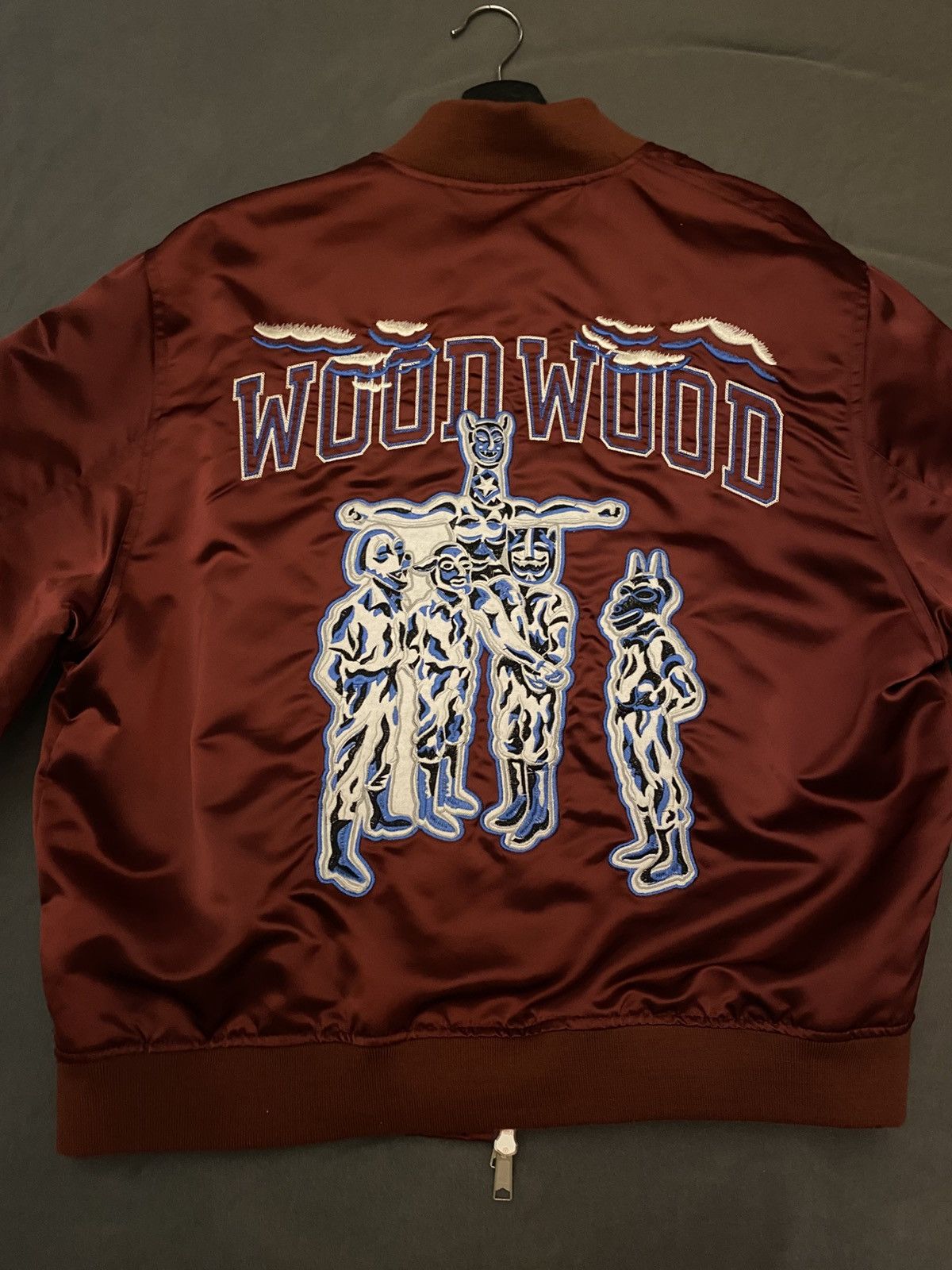 Wood Wood Wood Wood Casey Nylon Bomber Size US L / EU 52-54 / 3 - 1 Thumbnail