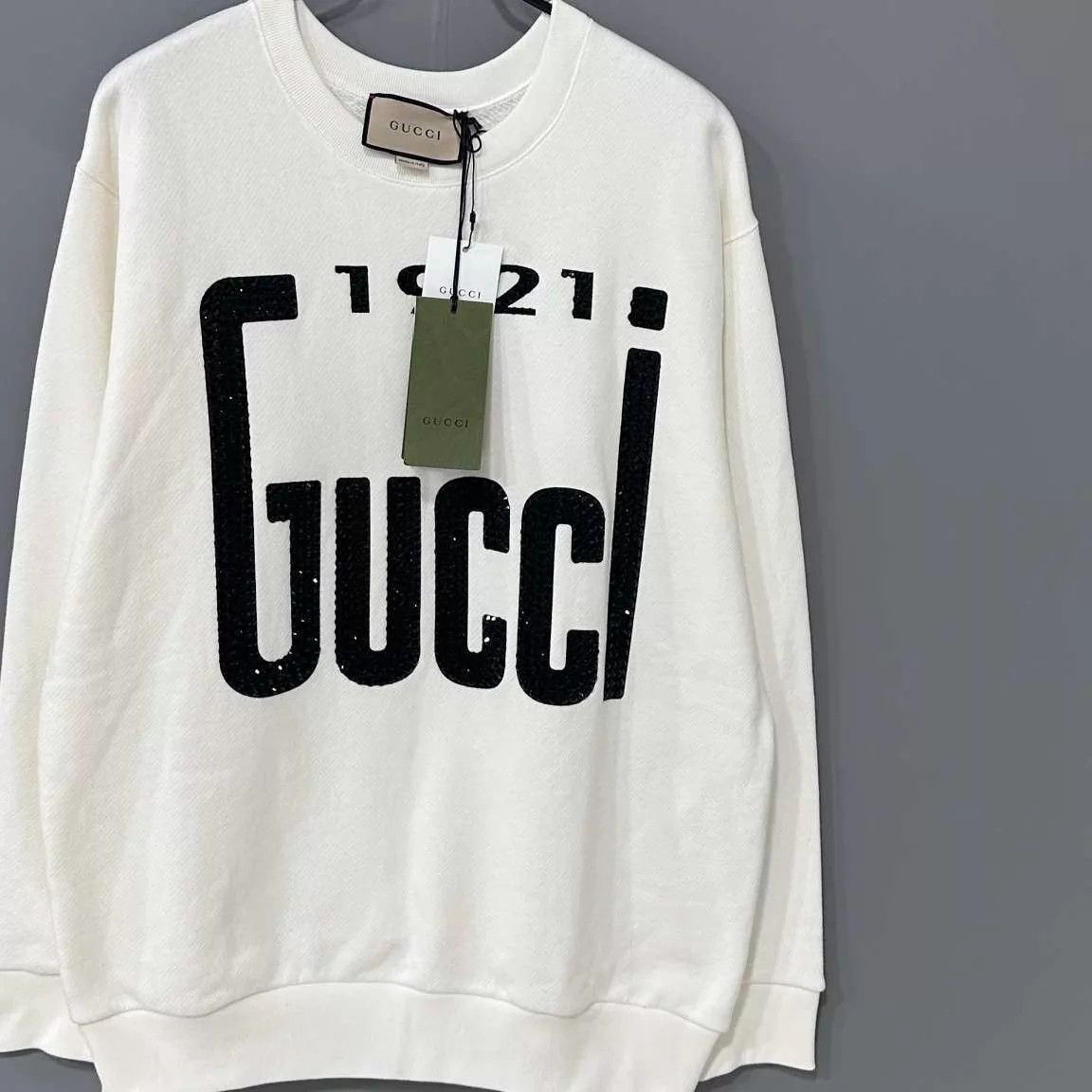Gucci GUCCI sequin letter logo sweatshirt S Size US S / EU 44-46 / 1 - 2 Thumbnail