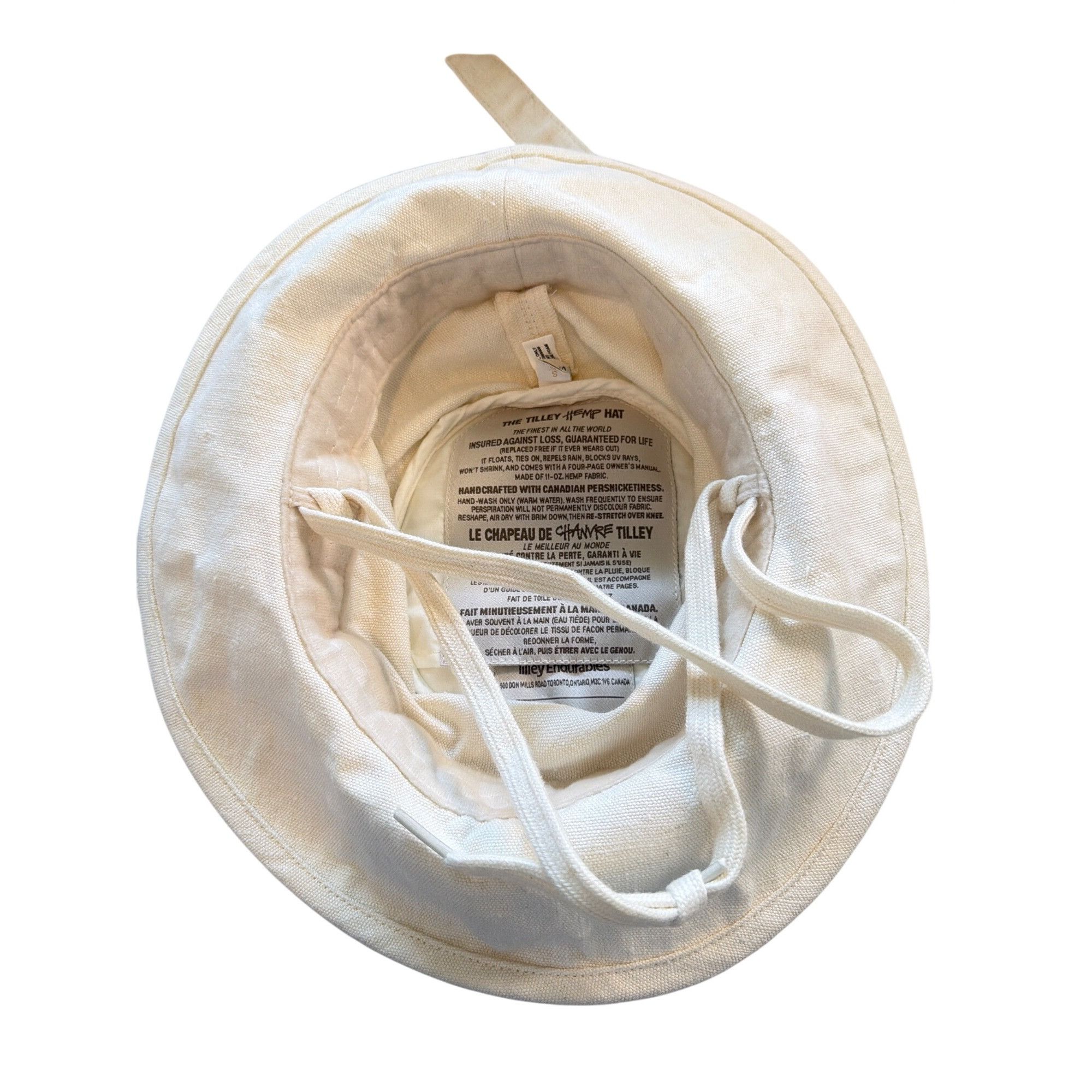Tilley Tilley TH9 Women's Hemp Hat Natural Small MSRP$99 Size ONE SIZE - 6 Thumbnail