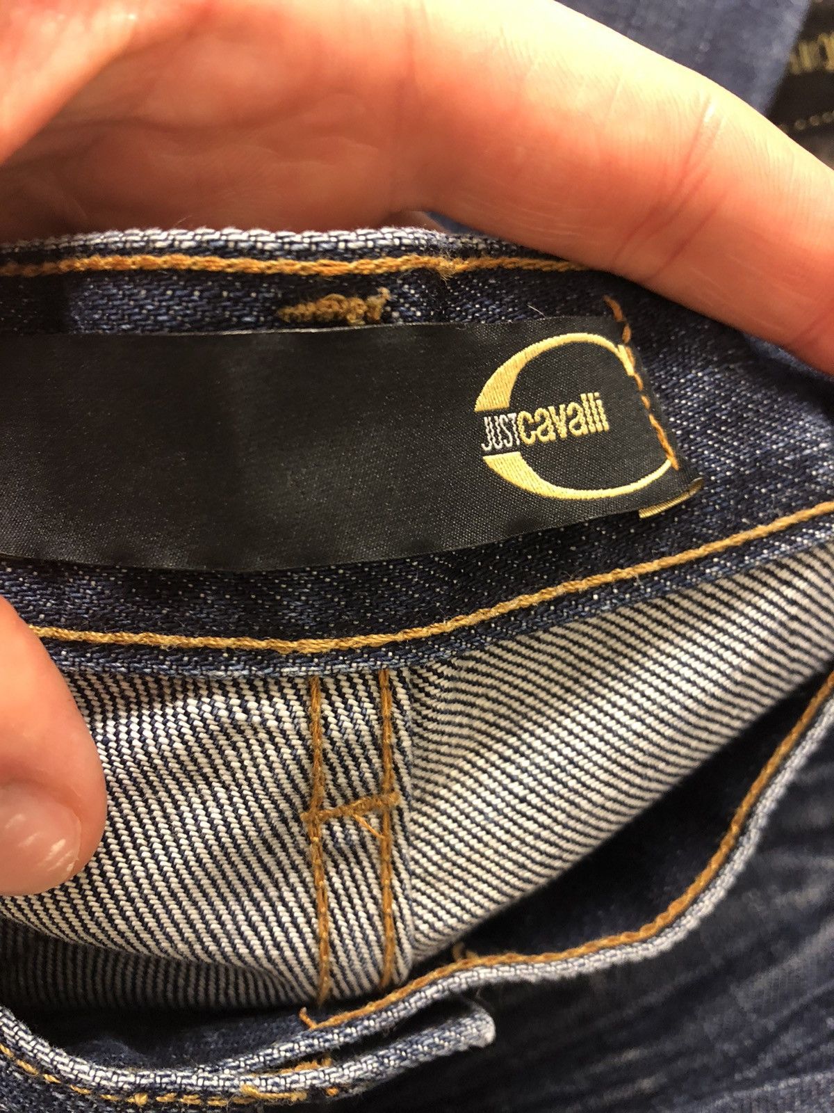 Just Cavalli JUST CAVALLI VINTAGE QUALITY BOOTCUT DENIM JEANS Size US 30 / EU 46 - 5 Thumbnail