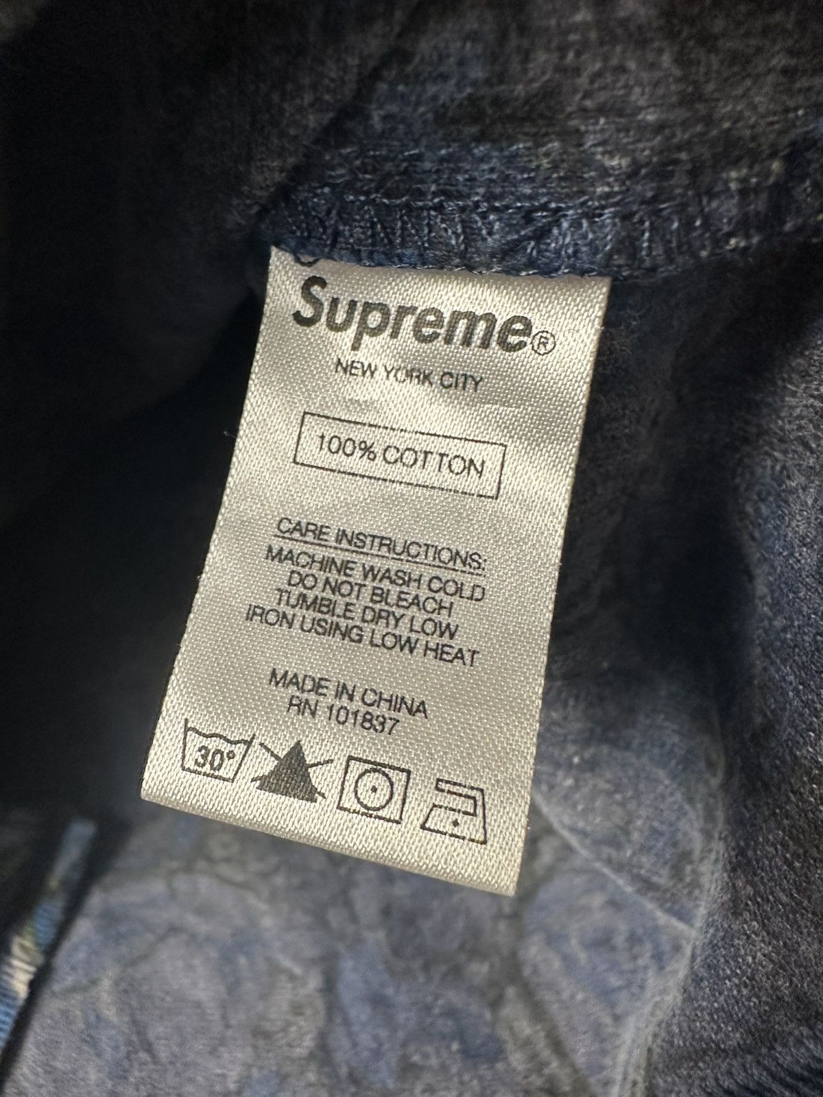 Supreme Supreme Velvet shirt Size US L / EU 52-54 / 3 - 5 Thumbnail