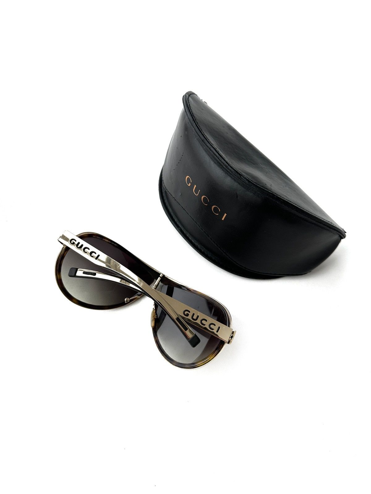 Gucci Gucci Aviator Sunglasses GG 1566/S Size ONE SIZE - 3 Thumbnail
