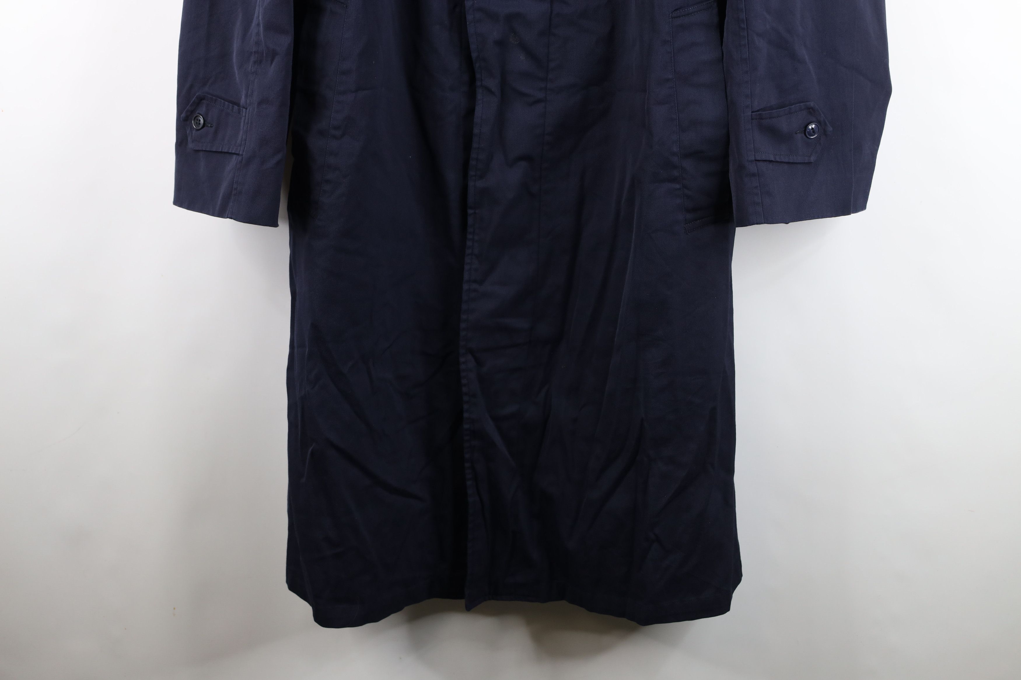 Vintage Vintage 60s Blauer Police Uniform Trench Coat Rain Jacket Size US XL / EU 56 / 4 - 3 Thumbnail