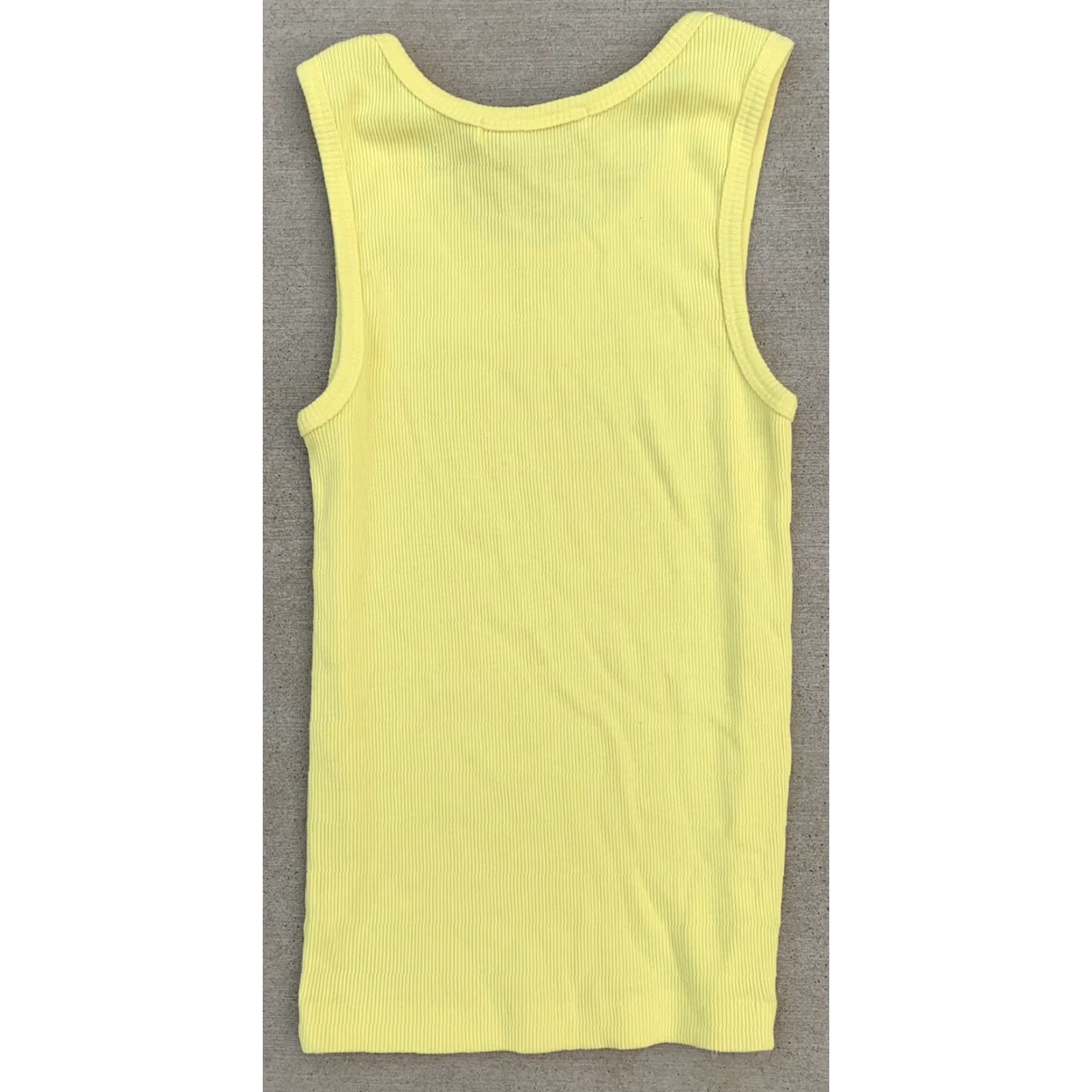 Vintage VINTAGE Organically Grown tank top Ribbed polyeser? Wait Size S / US 4 / IT 40 - 7 Thumbnail