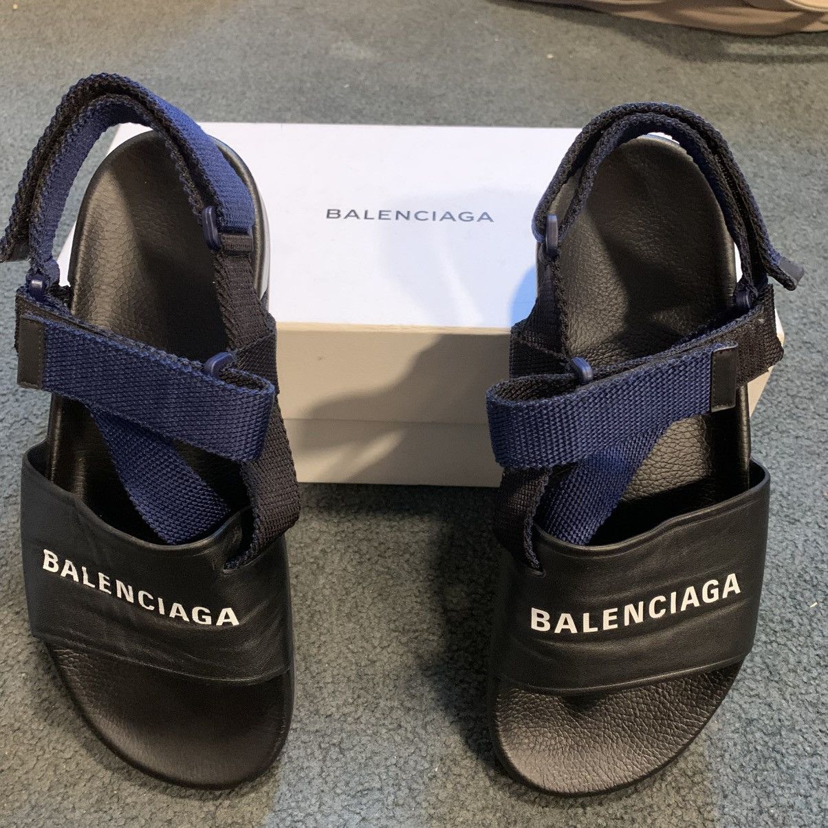 Balenciaga BALENCIAGA BAL M STRAP SANDALS Size US 9 / EU 42 - 3 Thumbnail