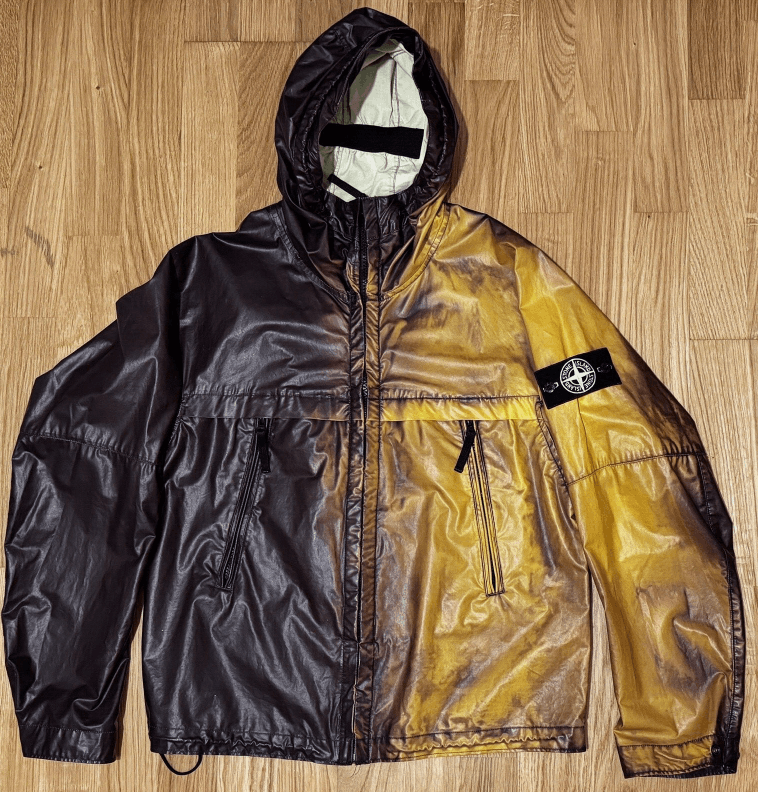 image of Stone Island Heat Reactive Jacket in Yellow, Men's (Size Medium)