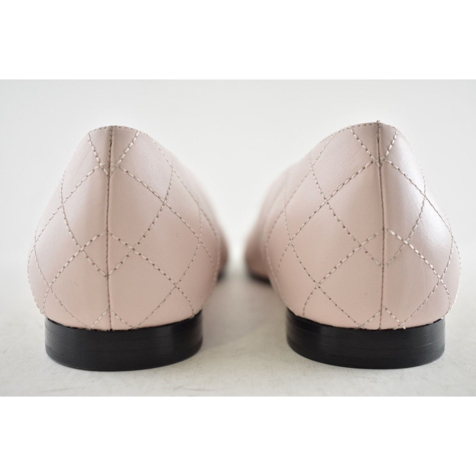 Chanel Chanel 24B Black Turnlock Gold CC Quilted Ballet Flat 38 Size US 8 / IT 38 - 14 Thumbnail