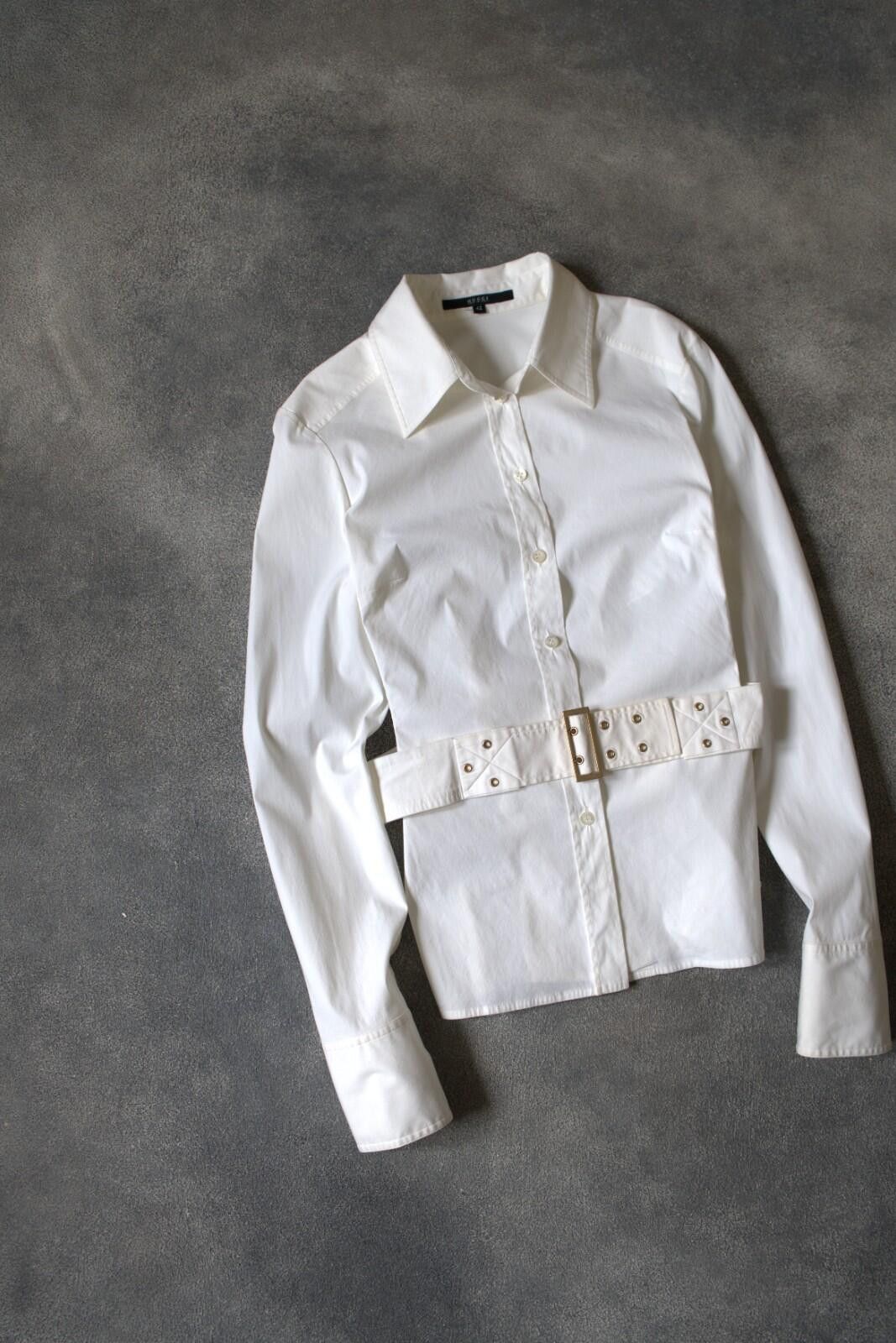 Gucci F/W 2003 Gucci By Tom Ford Bondage / Belted Shirt VINTAGE Size XS / US 0-2 / IT 36-38 - 4 Thumbnail