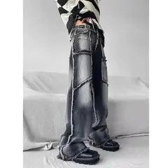Japanese Brand Men's Gothic Baggy Jeans Size US 32 / EU 48 - 4 Thumbnail