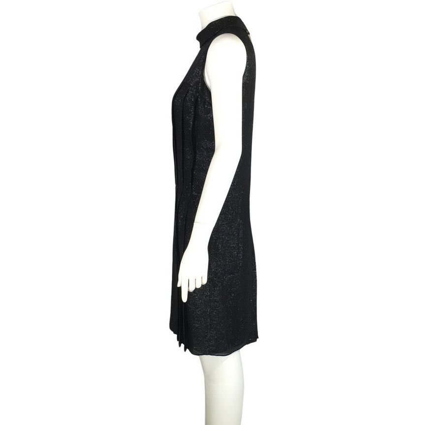Chanel CHANEL 11A Black Silk Blend Shimmer Dress women 34 Size XXS / US 00 / IT 34 - 2 Thumbnail
