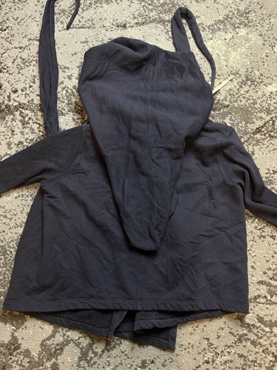 Rick Owens Drkshdw Rick Owens Olmar & Mirta Black Wash Mountain Wizard Hoodie Size US M / EU 48-50 / 2 - 7 Thumbnail