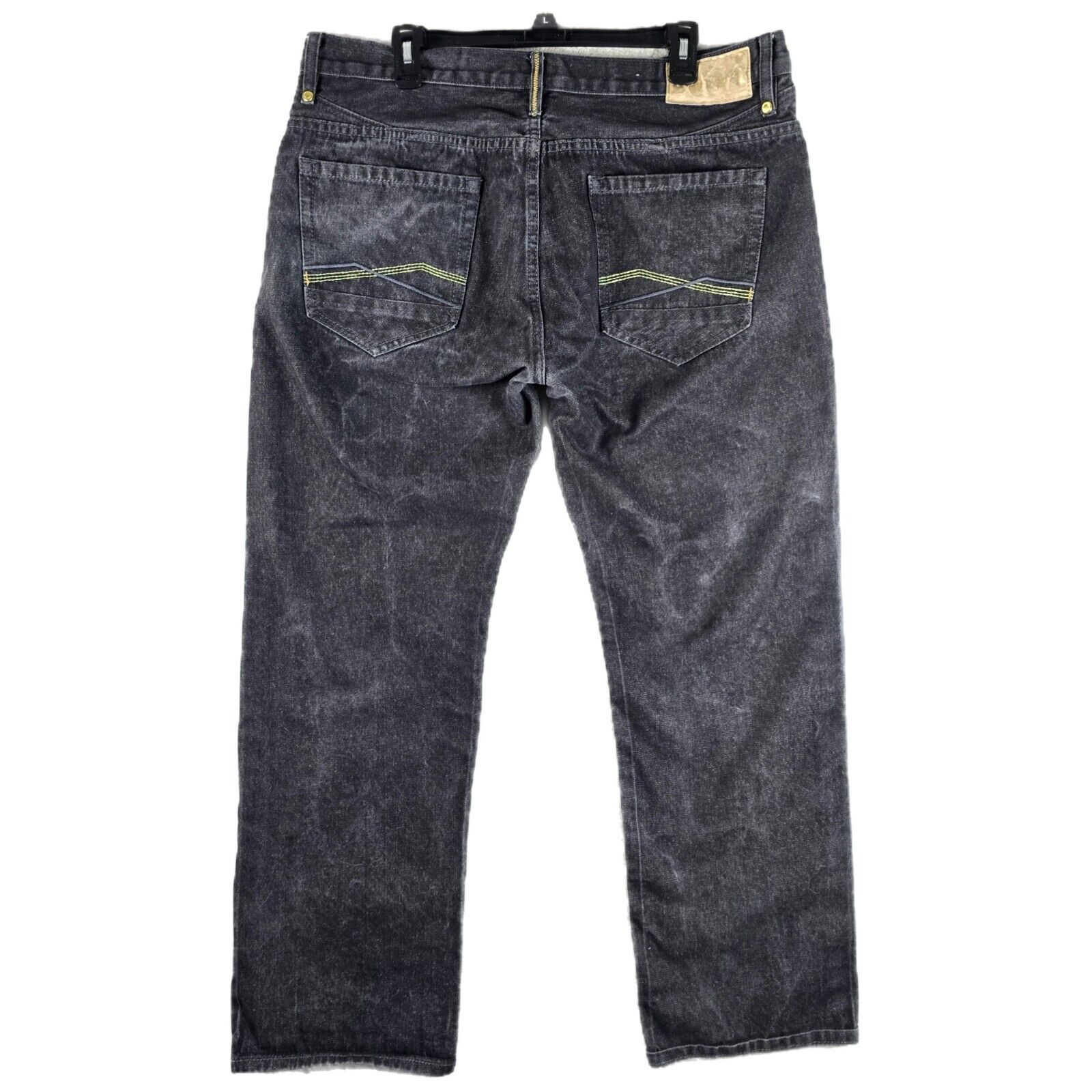 Sean John Vtg Y2K Sean John Jeans Men's 38x31 Black Faded Relaxed Size US 38 / EU 54 - 1 Thumbnail