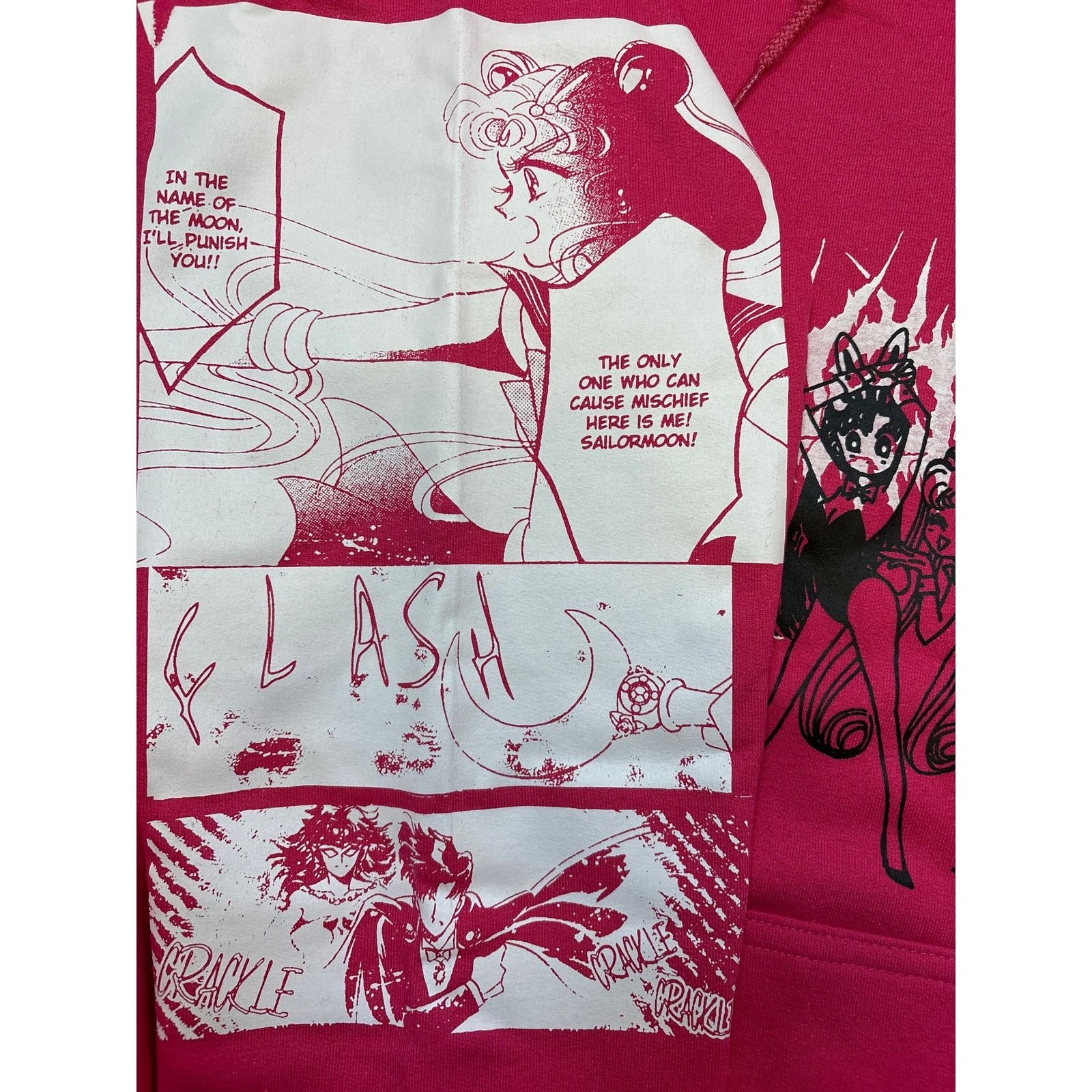 Ghost Supply New Ghost Supply Sailor Moon Manga Deadstock Pink hoodie M Size US M / EU 48-50 / 2 - 4 Thumbnail