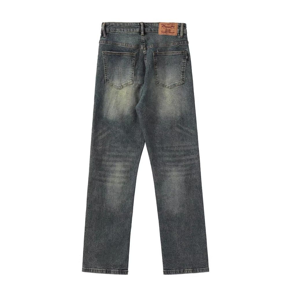 Japanese Brand × Jean Men's distressed contrast washed jeans Size US 32 / EU 48 - 2 Thumbnail