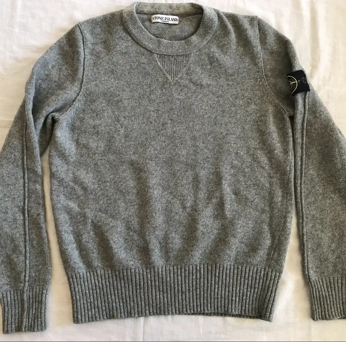 image of Stone Island Sweater in Grey, Men's (Size Medium)