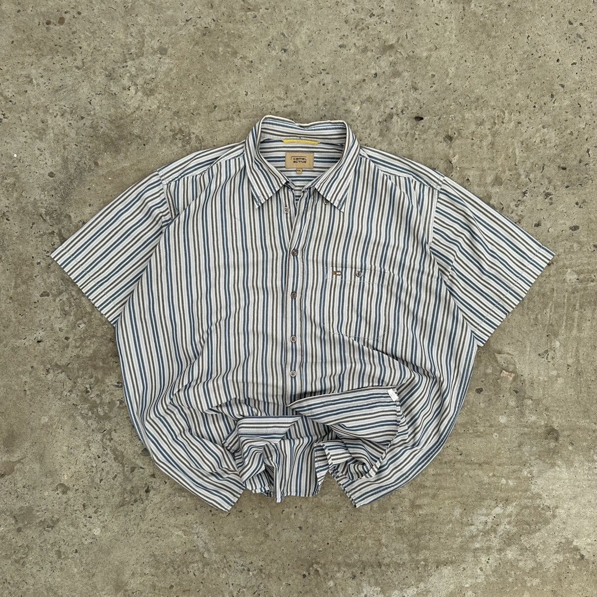 camel active Vintage Japanese Style Camel Active Button Up Shirt Y2K 00s Size US XXL / EU 58 / 5 - 1 Thumbnail