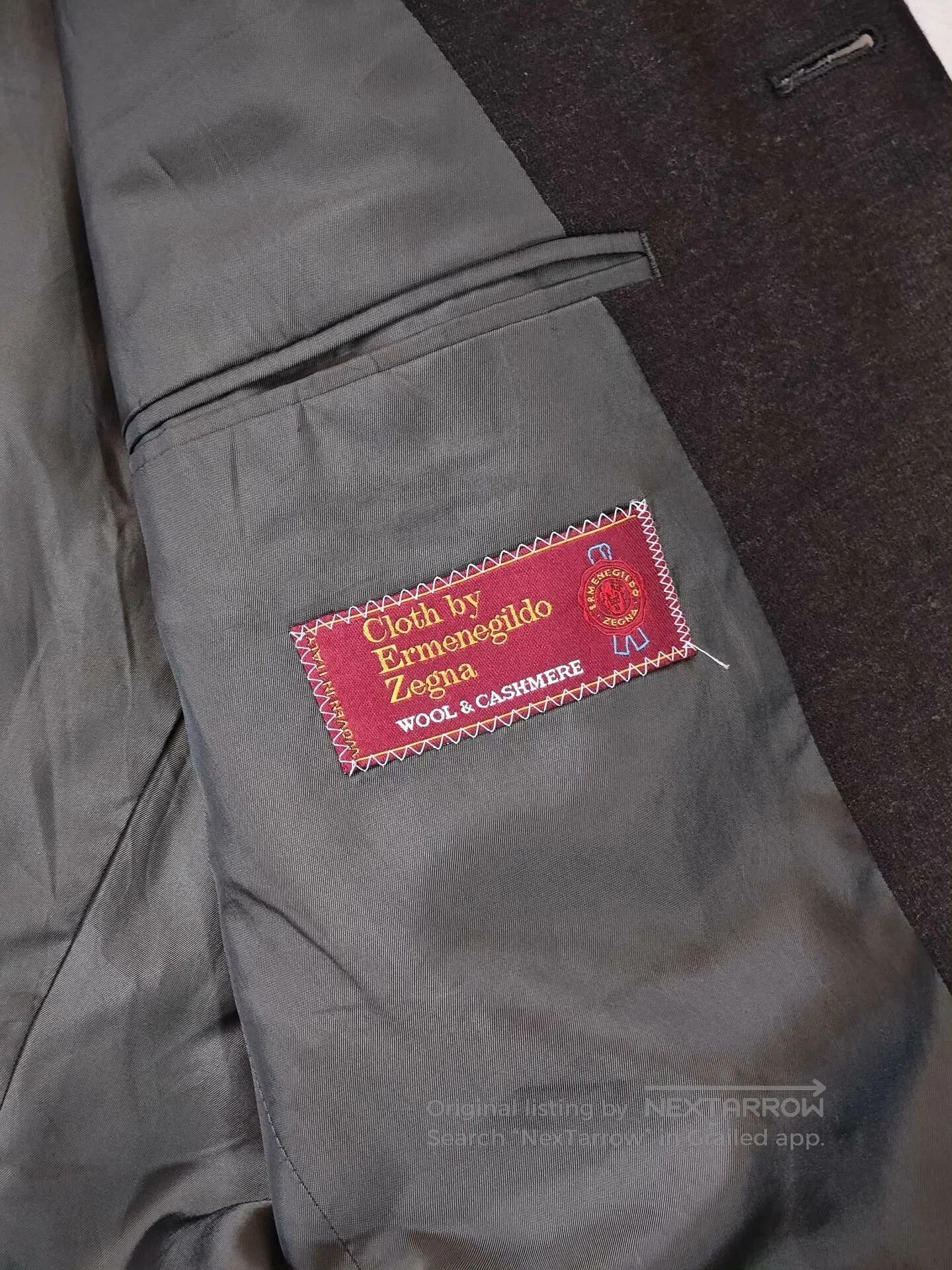 Other Custom Zegna Wool Cashmere Suit. Size US L / EU 52-54 / 3 - 7 Thumbnail