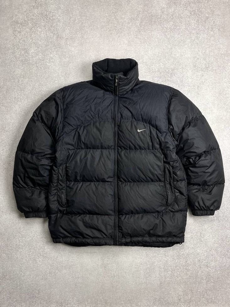 Other VINTAGE NIKE SWOOSH DOWN PUFFER WINTER GOOSE JACKET Y2K L Size US L / EU 52-54 / 3 - 1 Thumbnail
