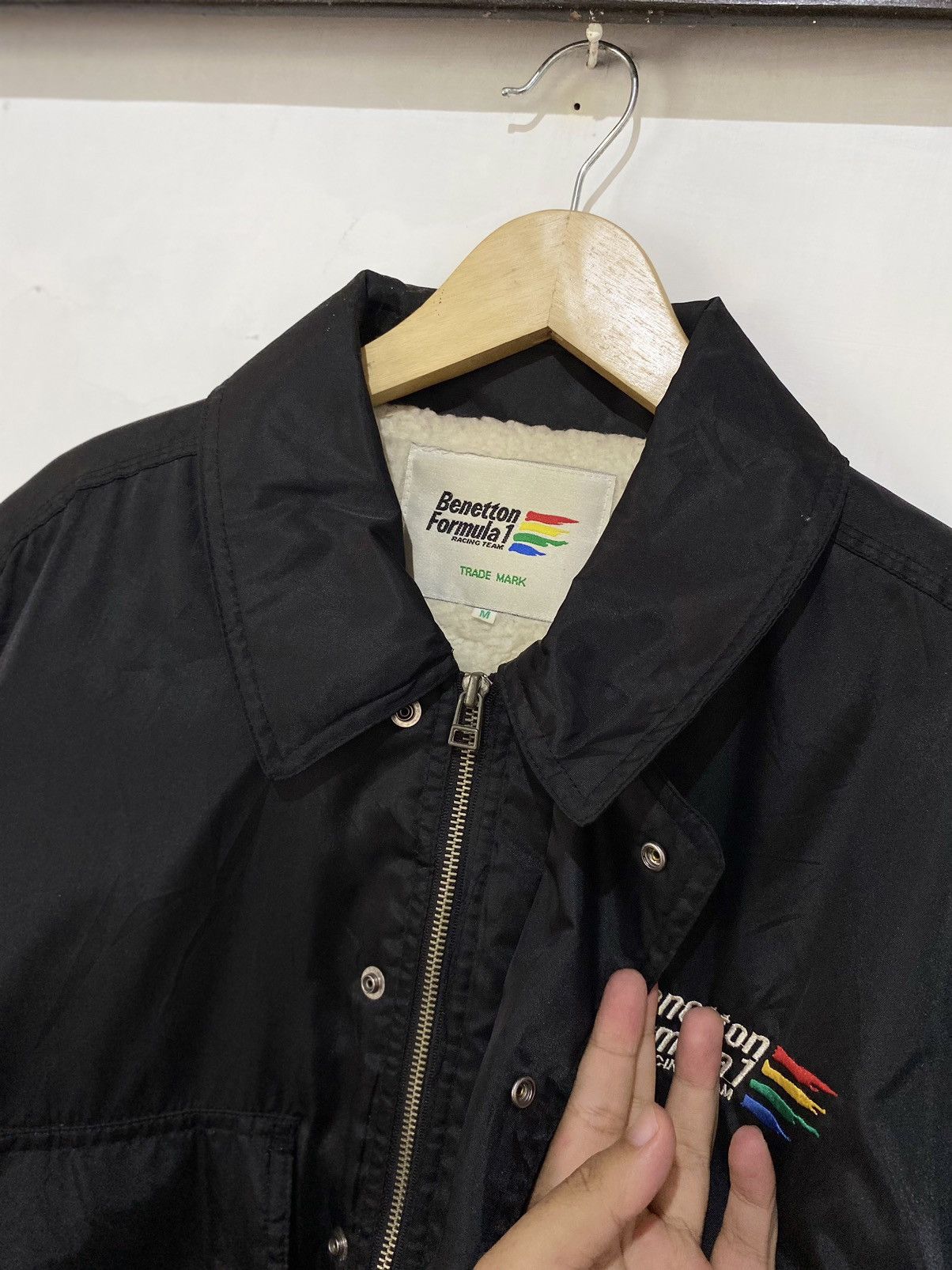 Benetton Benetton formula 1 racing team Size US M / EU 48-50 / 2 - 7 Thumbnail