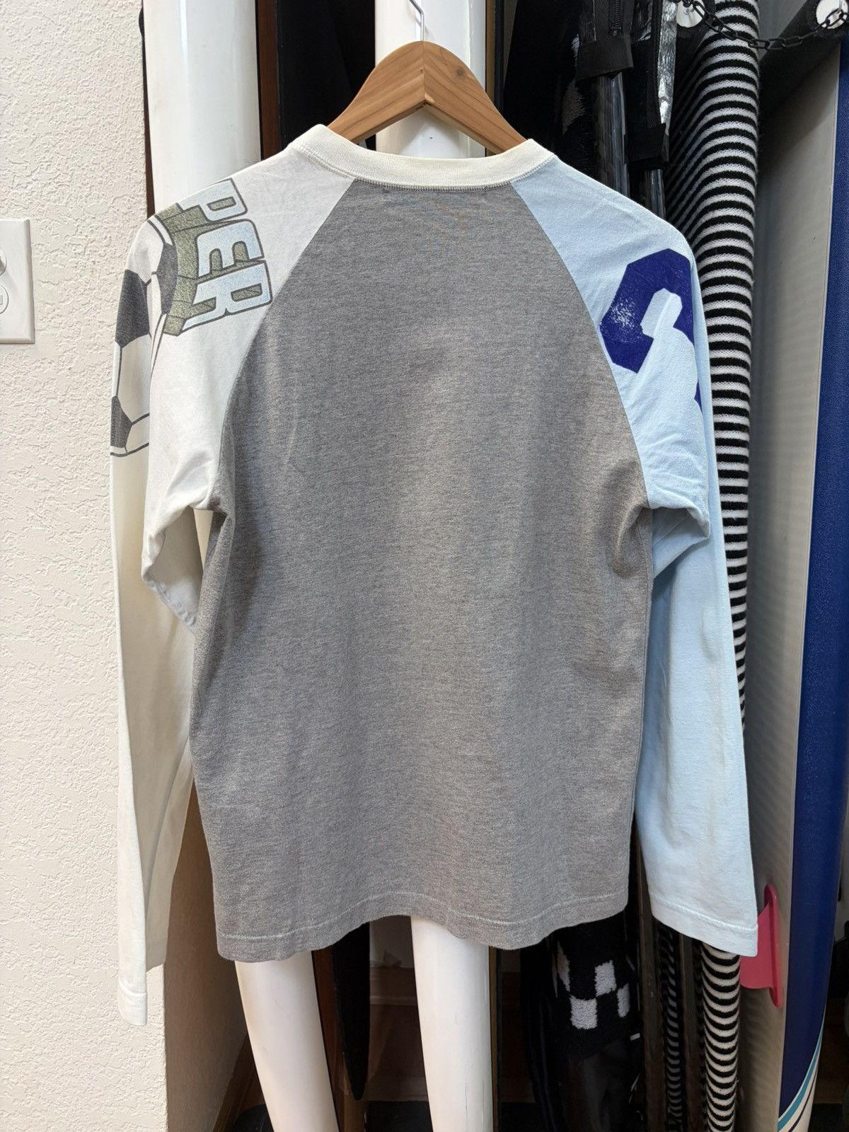 Junya Watanabe SS05 Hemingford Lighting Falcons Reconstructed Tee Shirt Size US S / EU 44-46 / 1 - 6 Thumbnail