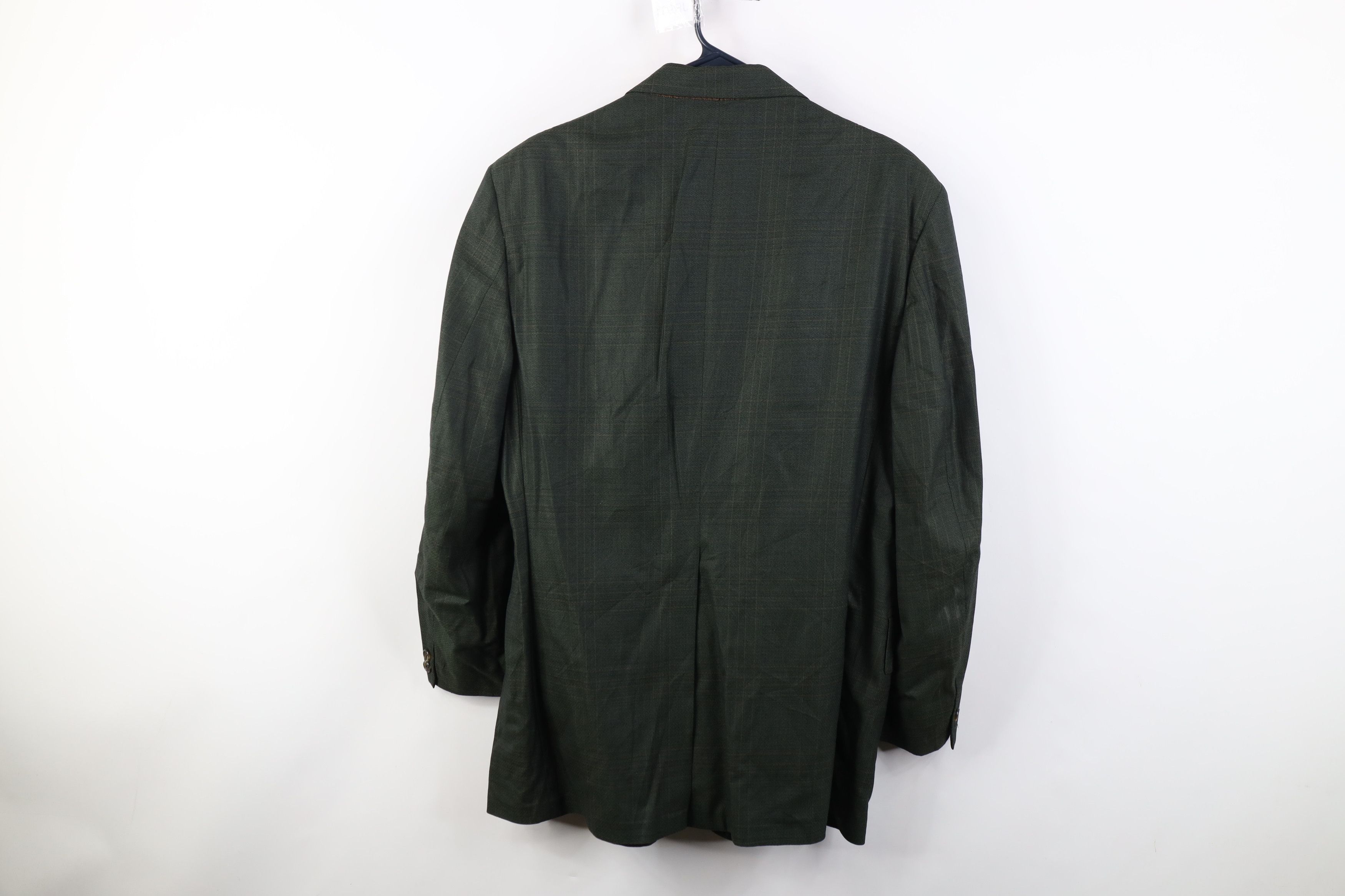 Vintage Vintage 60s Rockabilly Wool 2 Button Suit Coat Jacket USA Size US XXL / EU 58 / 5 - 15 Thumbnail