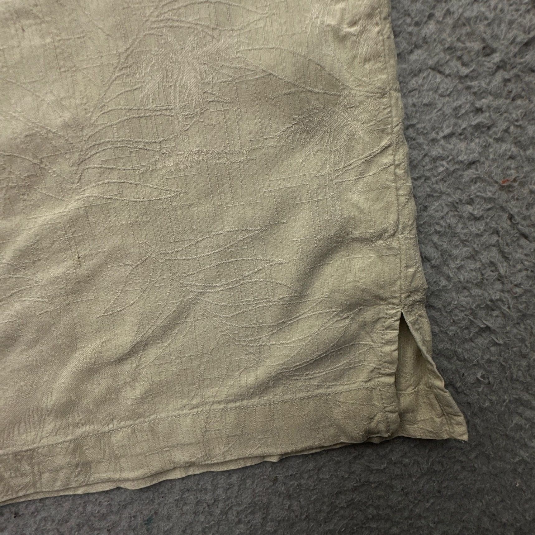 Tommy Bahama Tommy Bahama Button-Up Shirt Mens XXL Short Sleeve Pocket Beige Silk Size US XXL / EU 58 / 5 - 5 Thumbnail