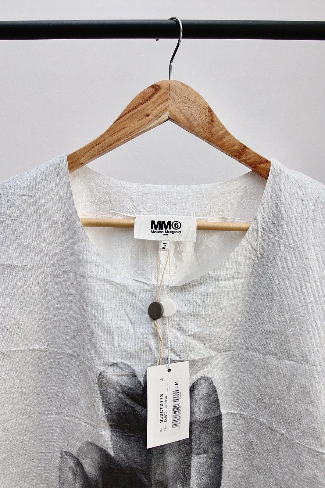 Maison Margiela MM6 Maison Margiela paper-texture dress Rare Piece Size M / US 6-8 / IT 42-44 - 3 Thumbnail