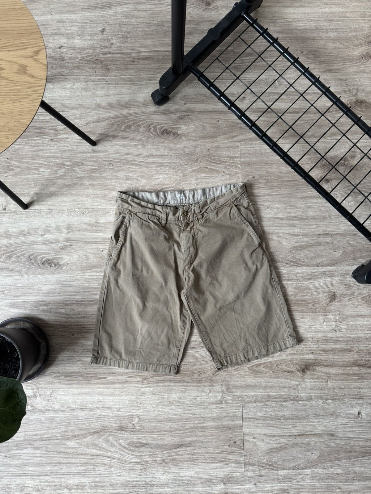 Carhartt Vintage Carhartt Beige Johnson Shorts Size US 31 - 4 Thumbnail