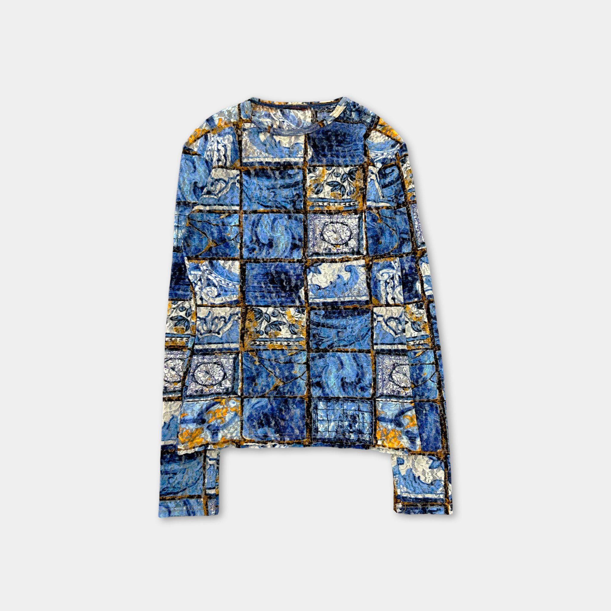 Jean Paul Gaultier Jean Paul Gaultier 90's Fight Racism Mesh