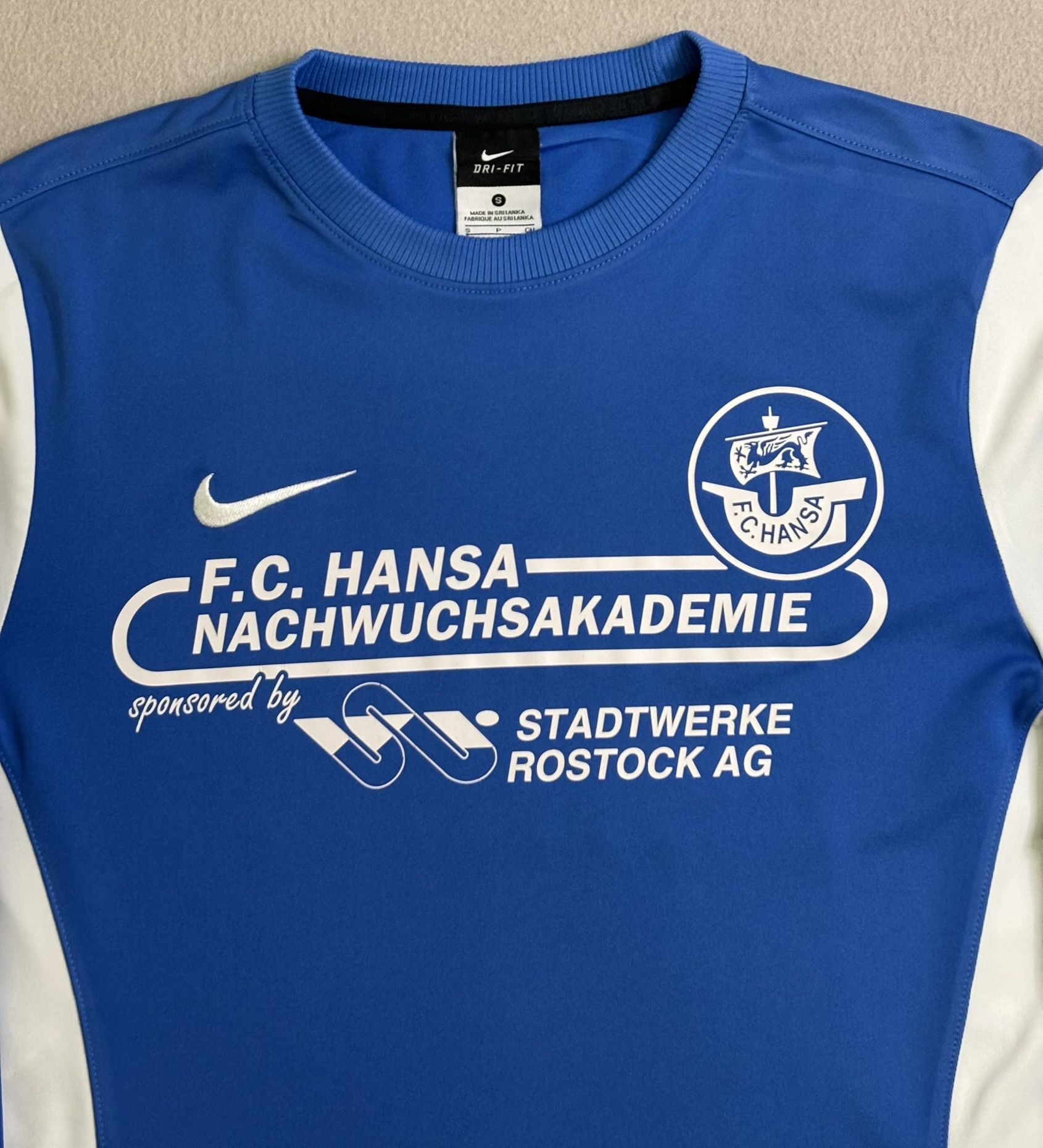 Nike Football sweatshirt Hansa Rostock Nike size S Size US S / EU 44-46 / 1 - 6 Thumbnail