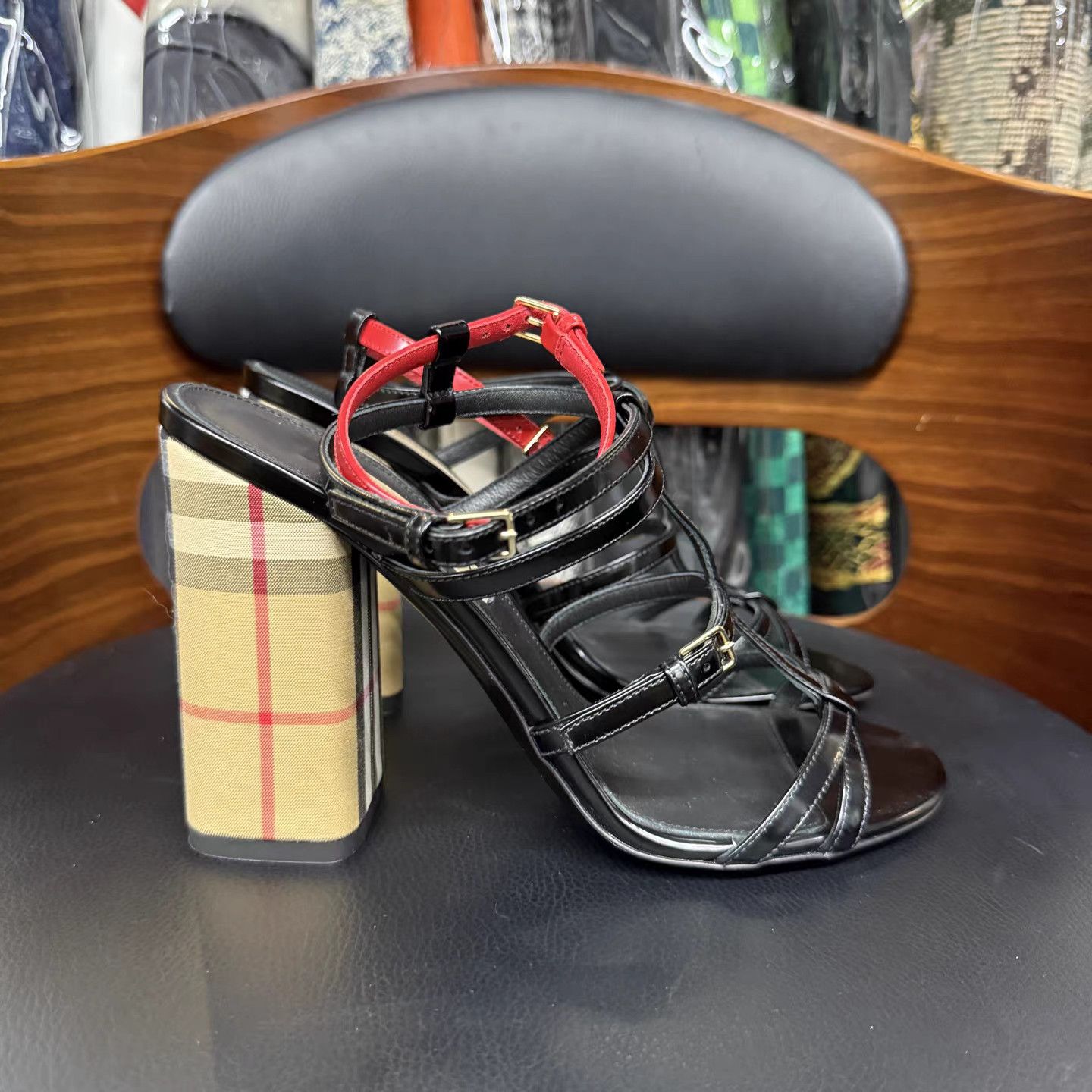 Burberry Burberry Classic Check Heels K15 Size US 8 / IT 38 - 4 Thumbnail