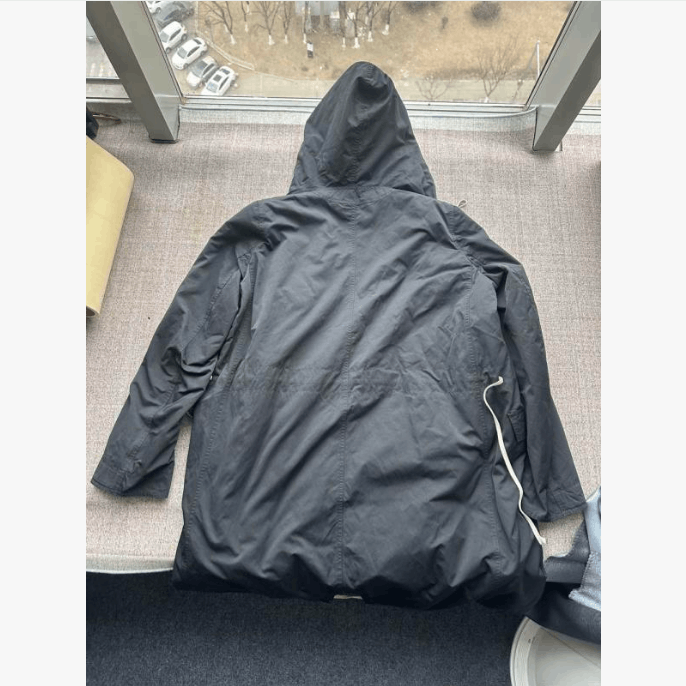 Rick Owens Rick Owens Black Fishtail Parka Size US L / EU 52-54 / 3 - 4 Thumbnail