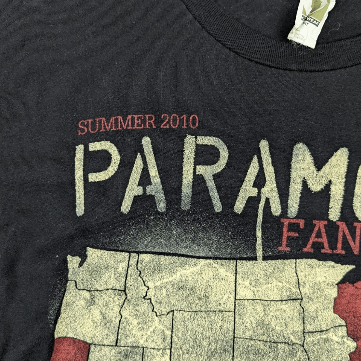Band Tees PARAMORE Fan Club Summer 2010 T-Shirt Size US L / EU 52-54 / 3 - 5 Thumbnail