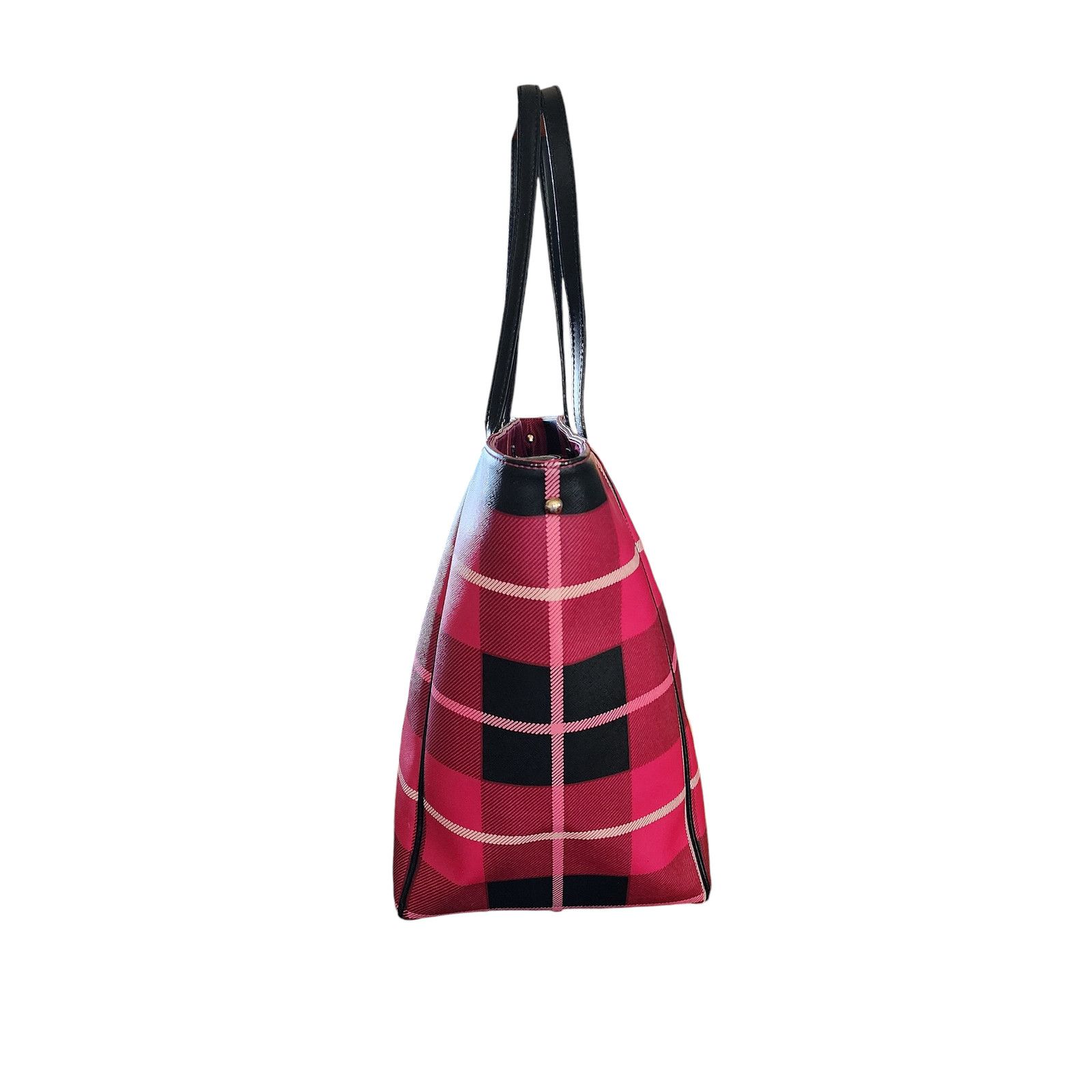 Kate Spade Kate Spade Ellison Avenue Sidney Tote Bag, Plaid and wallet Size ONE SIZE - 6 Thumbnail