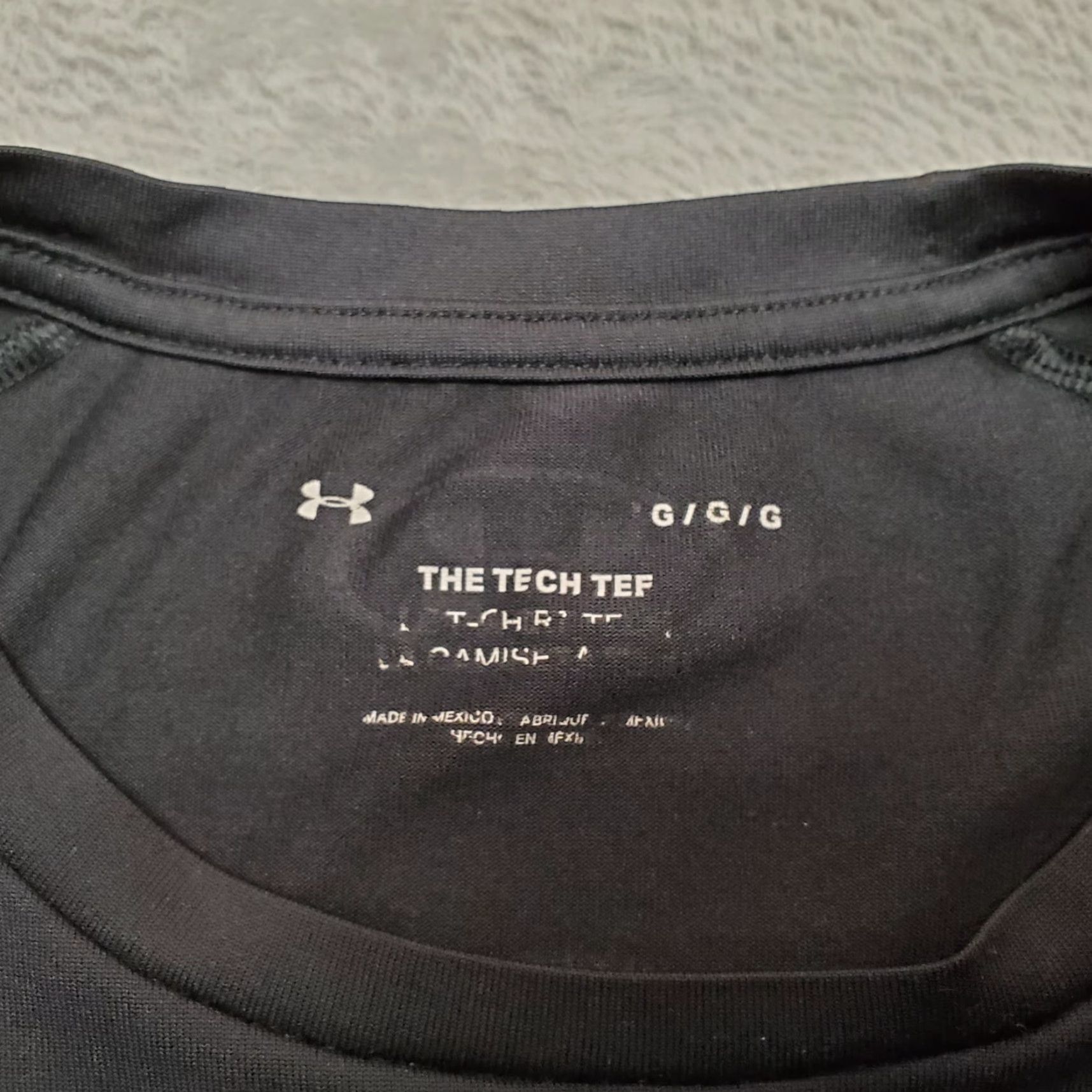 Under Armour Under Armour Shirt Men L Black Tech Tee Performance Stretch Hike Hunt Gerber Shirts Black Tech Tee Men L Size US L / EU 52-54 / 3 - 3 Thumbnail