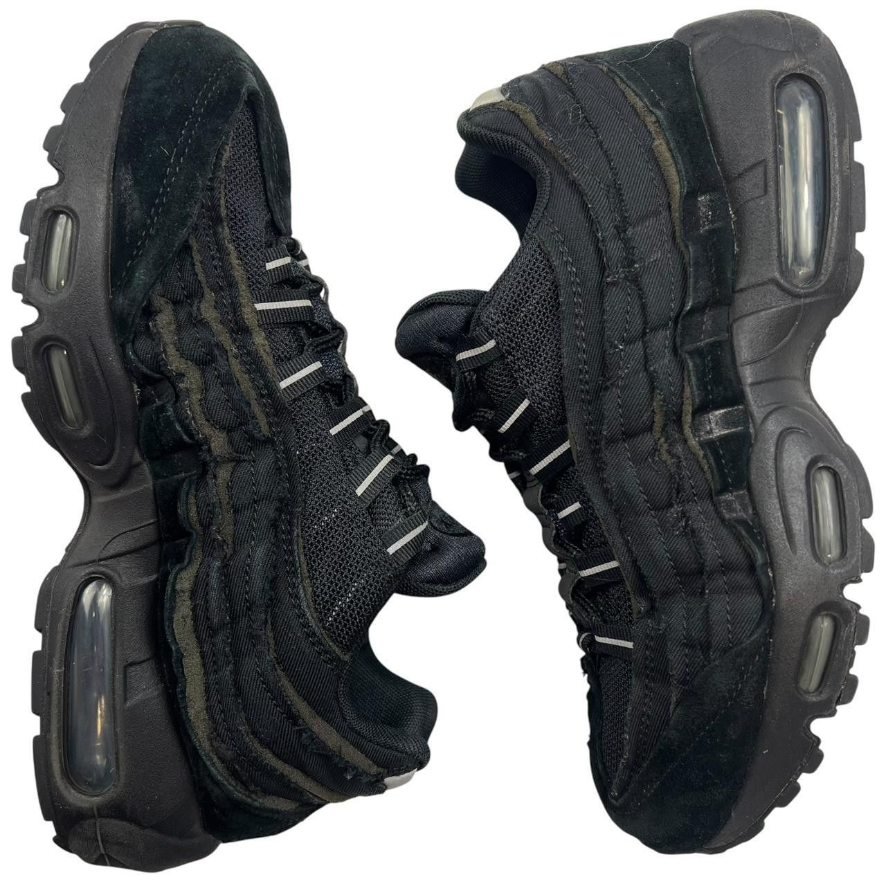 Comme des Garcons × Nike Nike x CDG Air Max 95 Black - Size UK 5.5 / US 6 / EU 38.5 Size US 6 / EU 39 - 4 Thumbnail