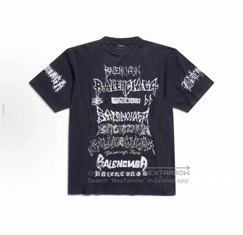 Balenciaga Balenciaga New Year Letter T-Shirt Size US XS / EU 42 / 0 - 1 Thumbnail