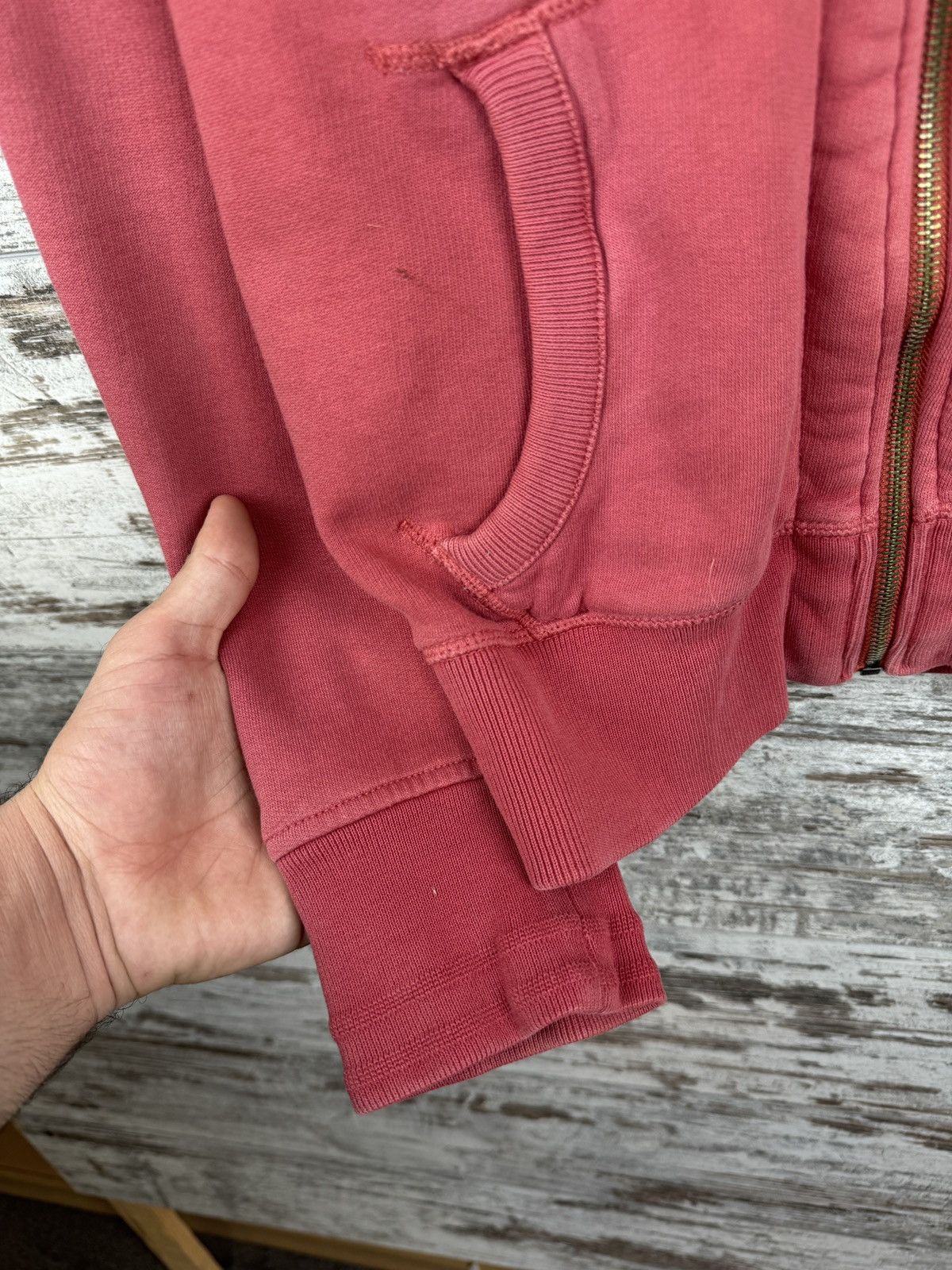 Polo Ralph Lauren Mens Vintage Polo Ralph Lauren zip hoodie pink rare rugby Size US S / EU 44-46 / 1 - 8 Thumbnail