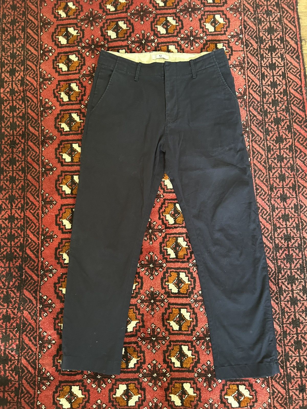 UNIQLO JIL SANDER +J Japan Navy Chino Trousers Pant