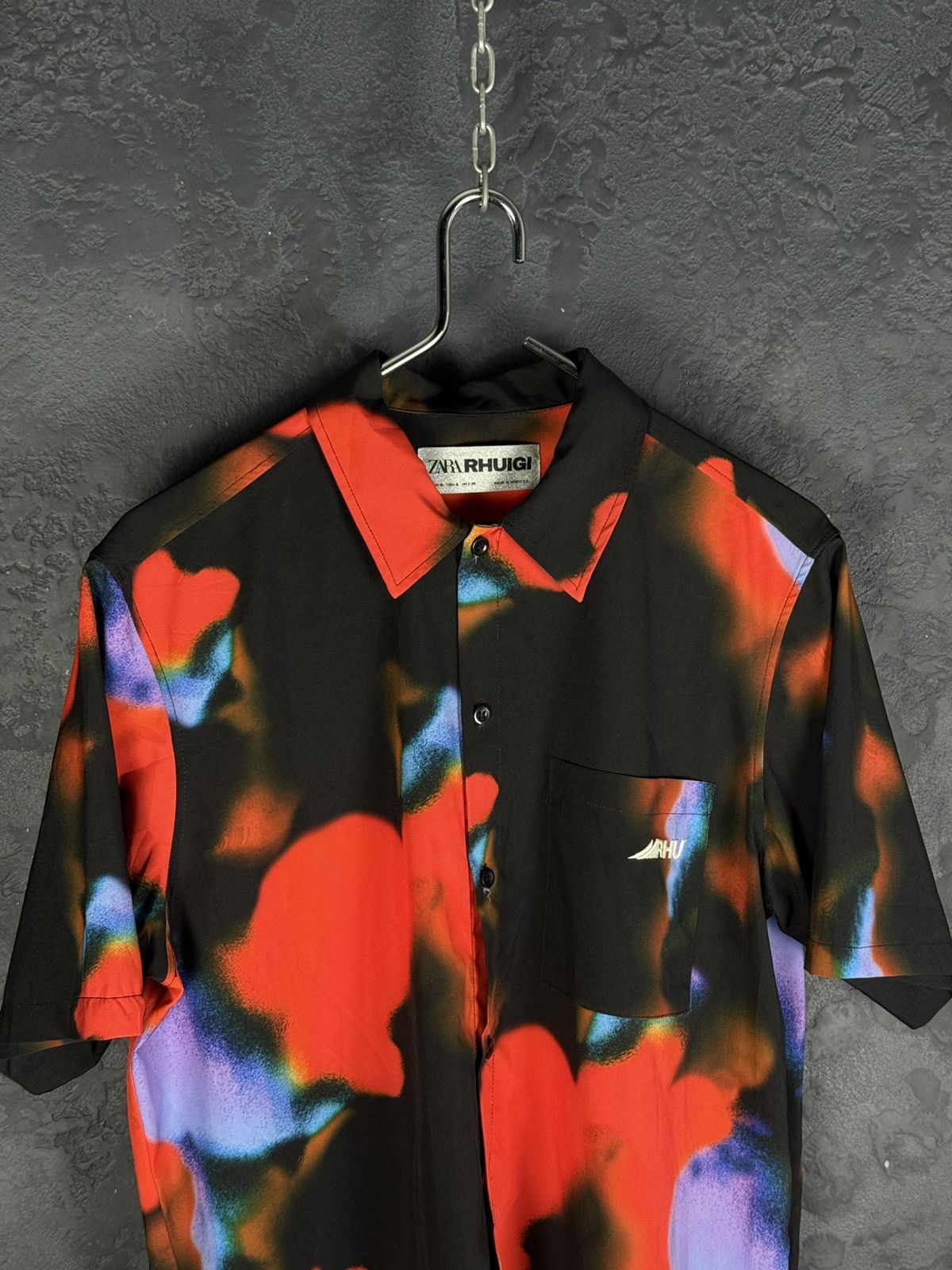 Rhude × Zara Zara x Rhuigi Rhude Button Up Short Sleeve Shirt Oversized Size US S / EU 44-46 / 1 - 5 Thumbnail