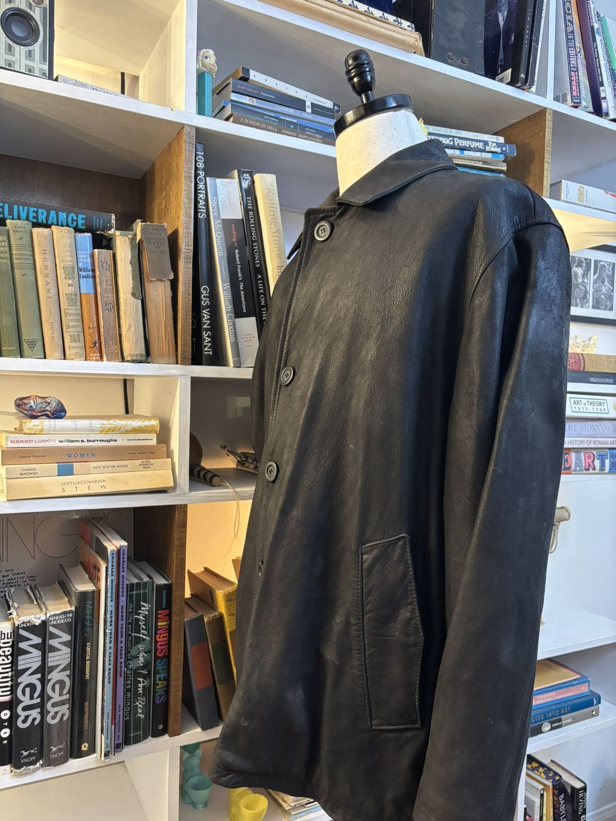 Vera Pelle Vintage Black leather jacket vera pelle bad words size 50 Size US L / EU 52-54 / 3 - 4 Thumbnail