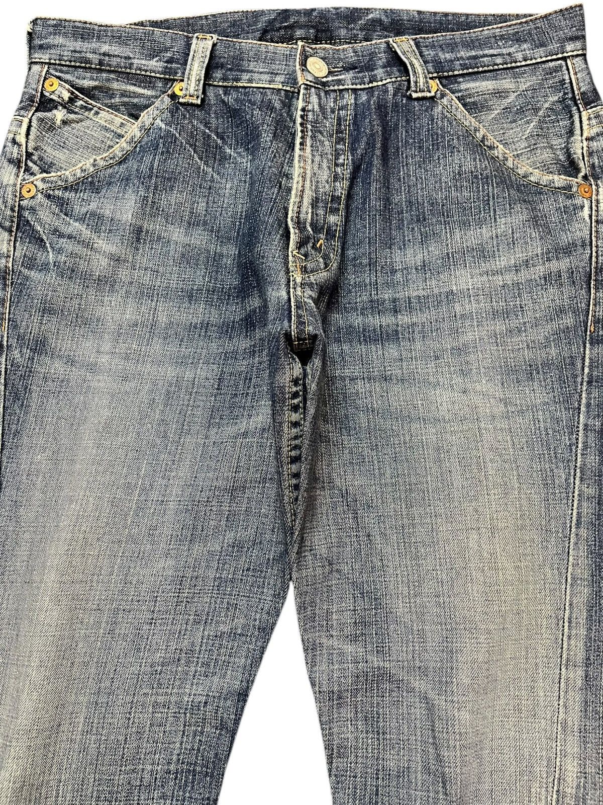 Hysteric Glamour Vintage Bobson Super Amusing Curve Leg Denim Size US 34 / EU 50 - 2 Thumbnail