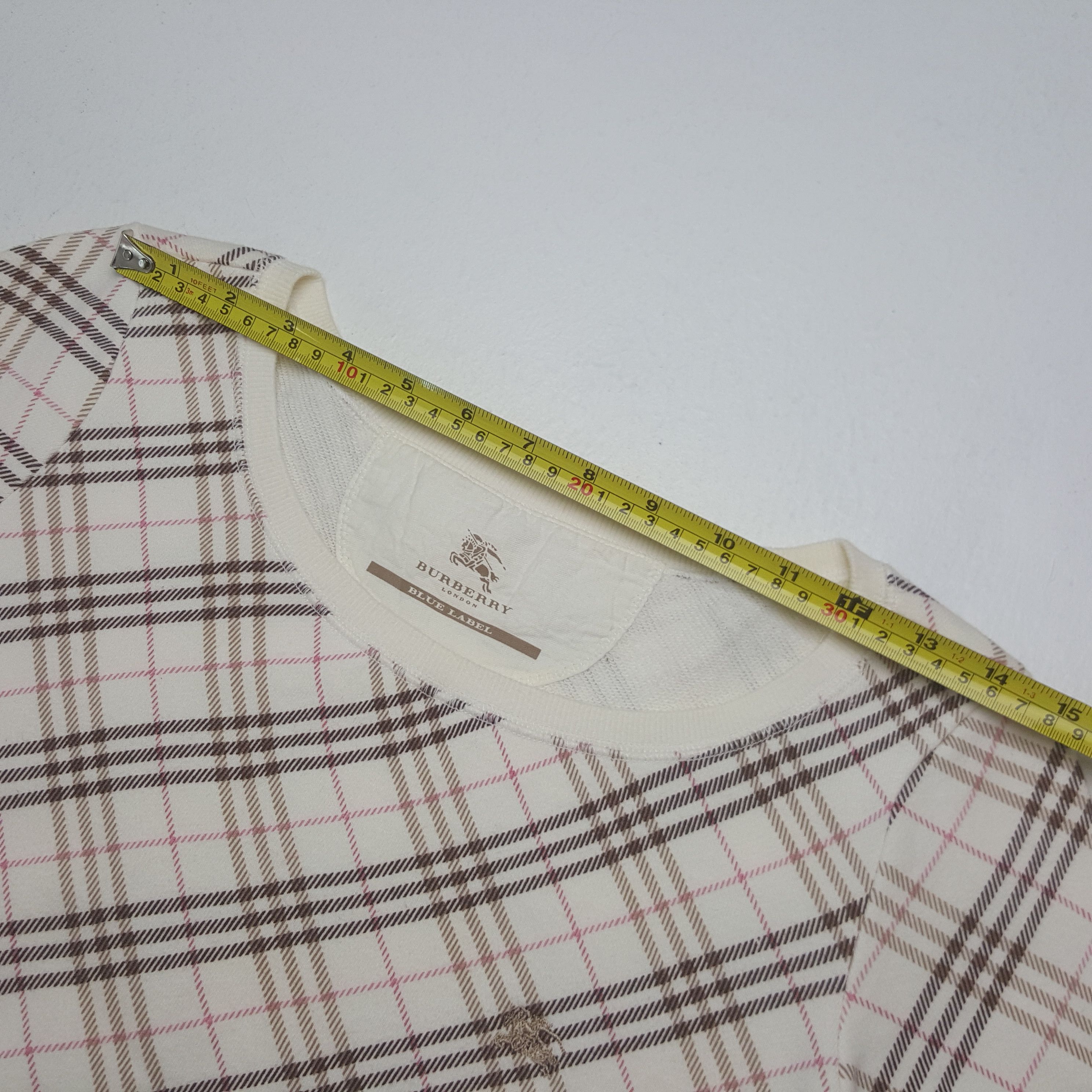 Burberry Vintage Burberry London Nova Check Sweatshirt C316N27 Size US XS / EU 42 / 0 - 5 Thumbnail