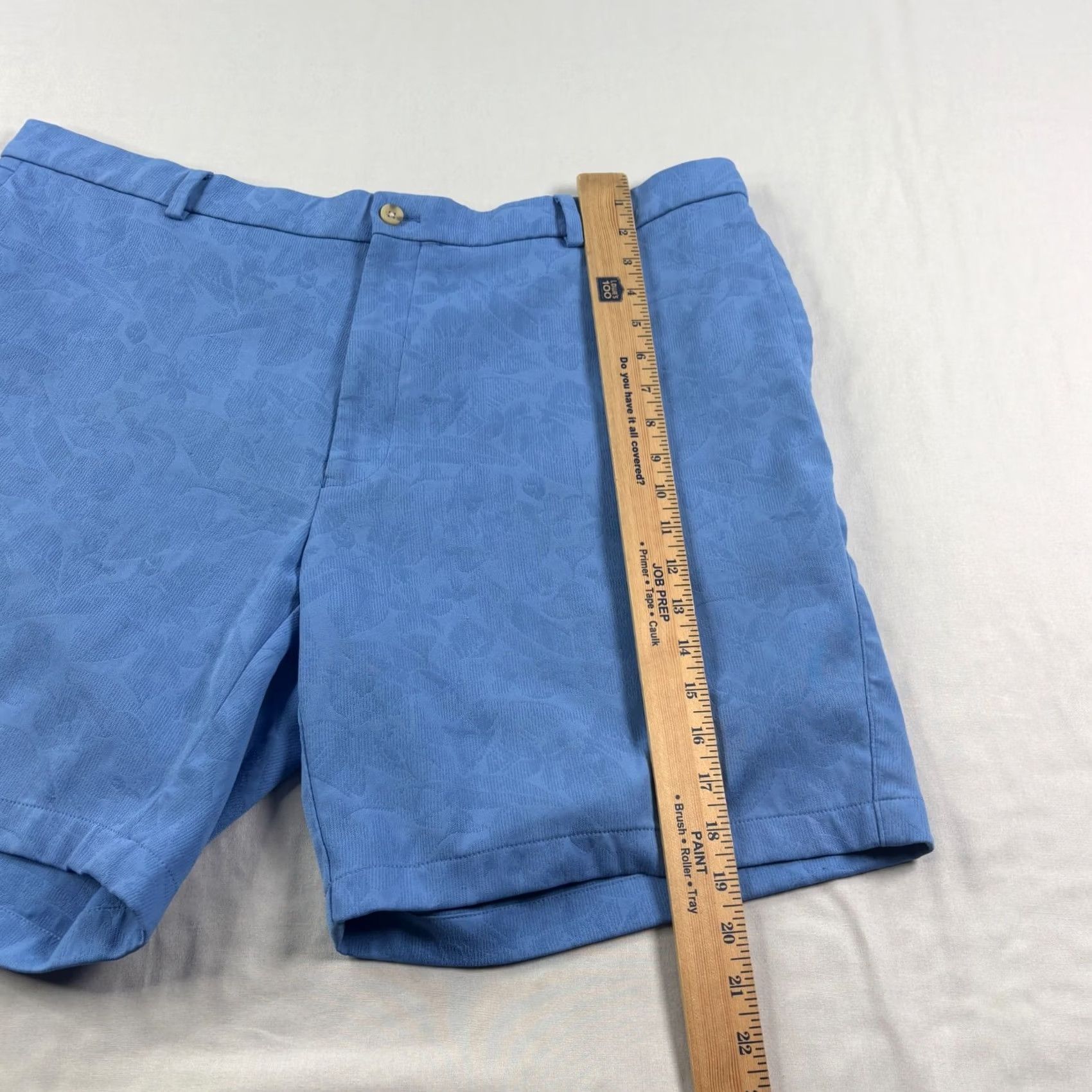 Peter Millar Peter Millar Shorts Mens Size 40 Blue Chino Salem Performance Golf Stretch Shirt? Size US 40 / EU 56 - 6 Thumbnail